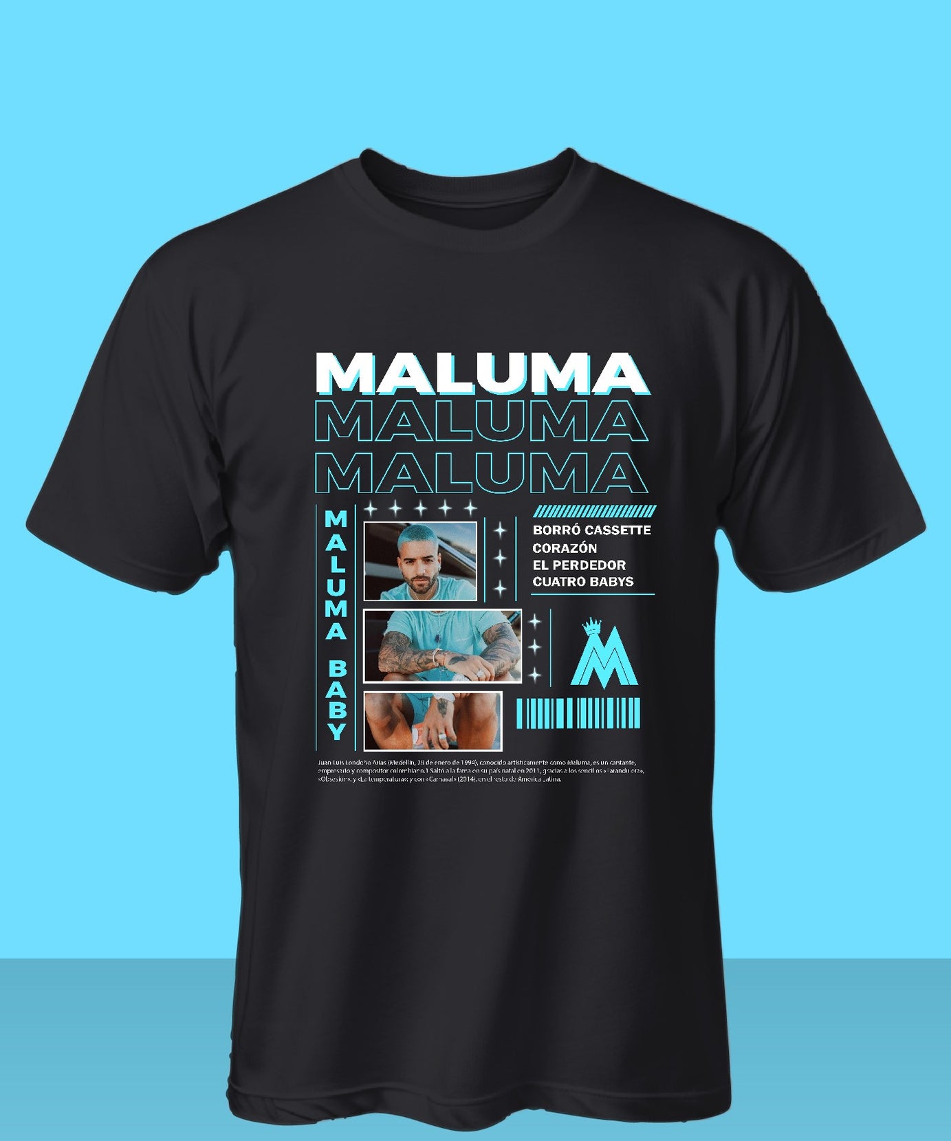 Camiseta Maluma