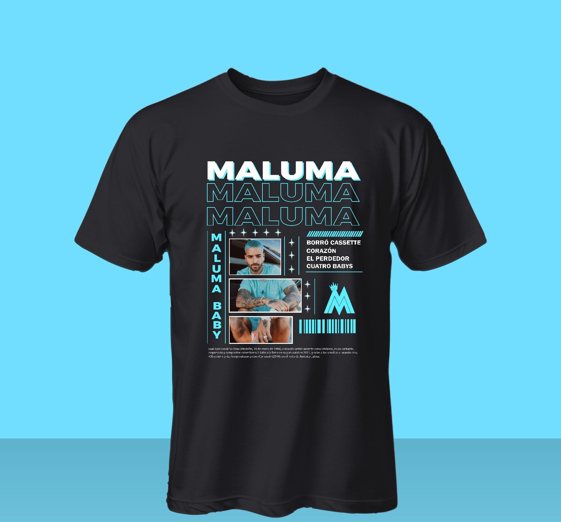 Camiseta Maluma