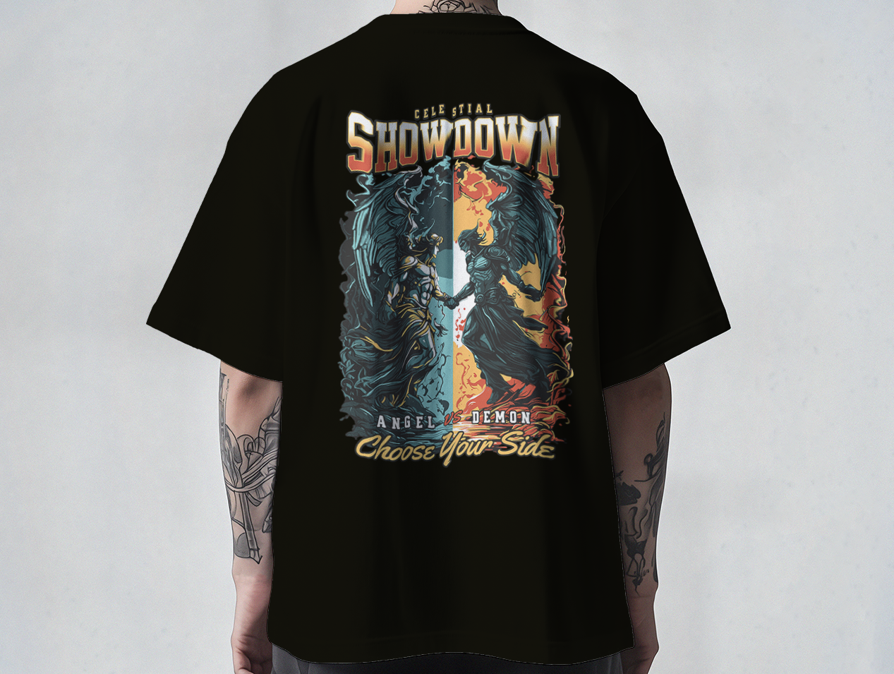 Camiseta Angel vs Demon