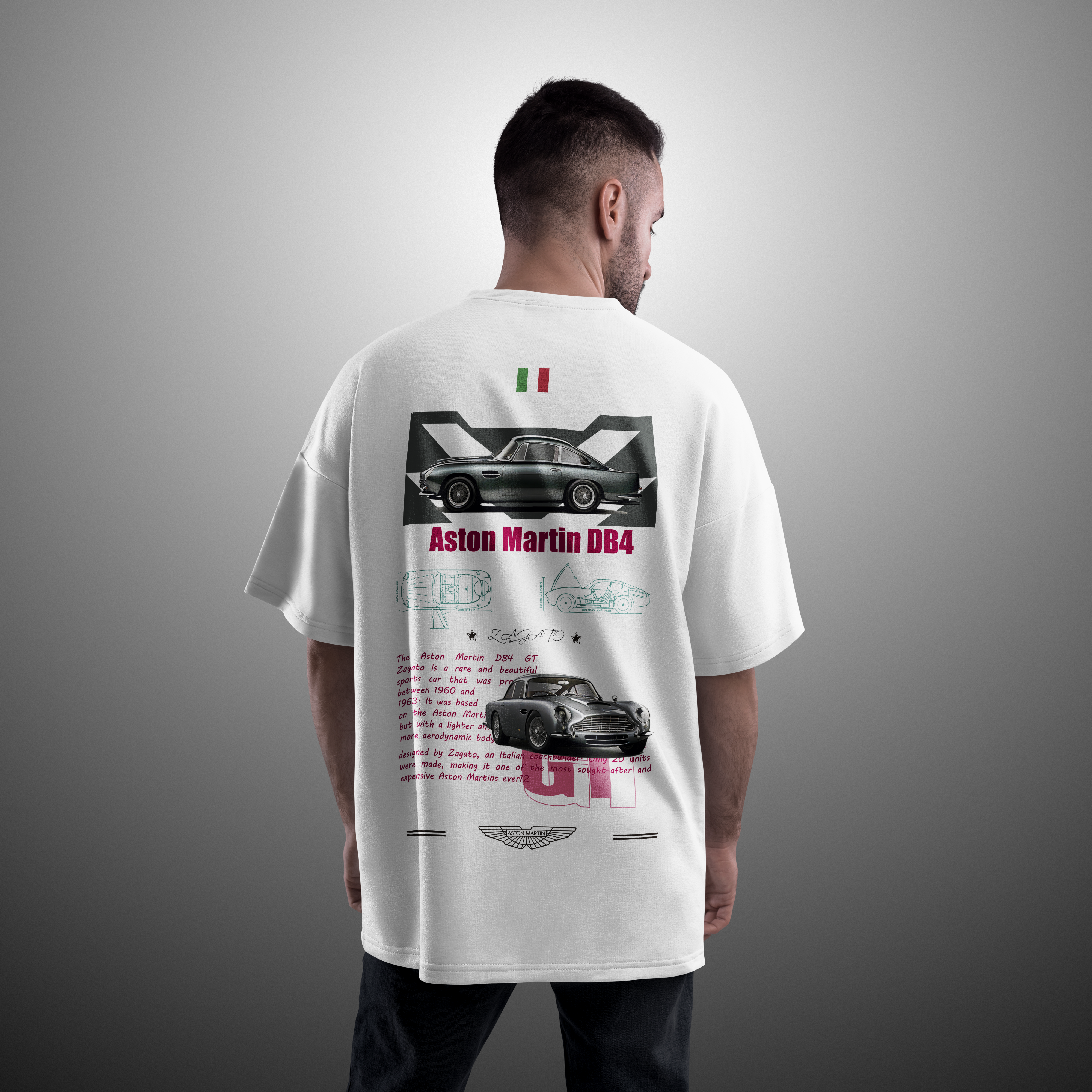 Camiseta Aston Martin DB4