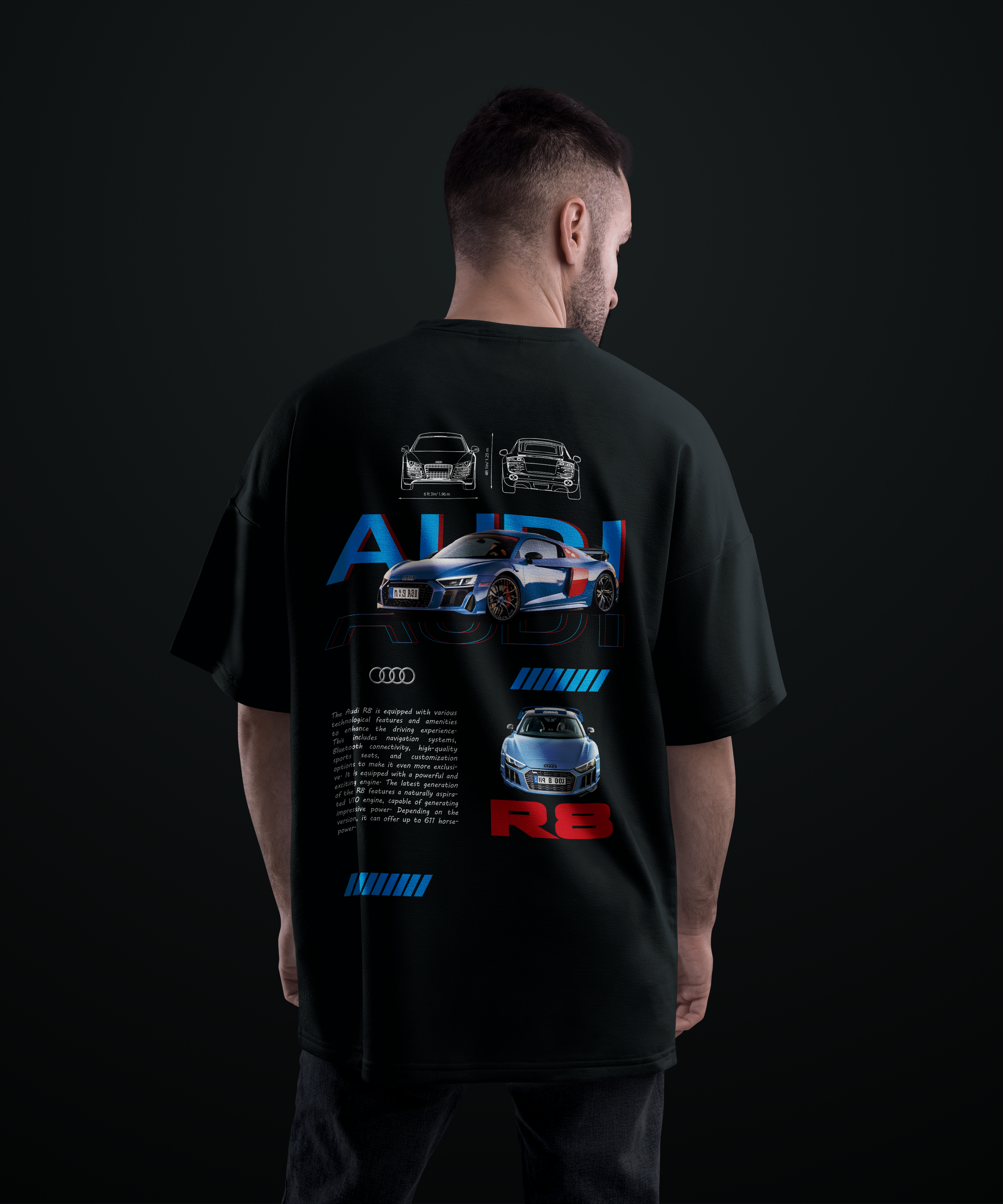 Camiseta Audi R8