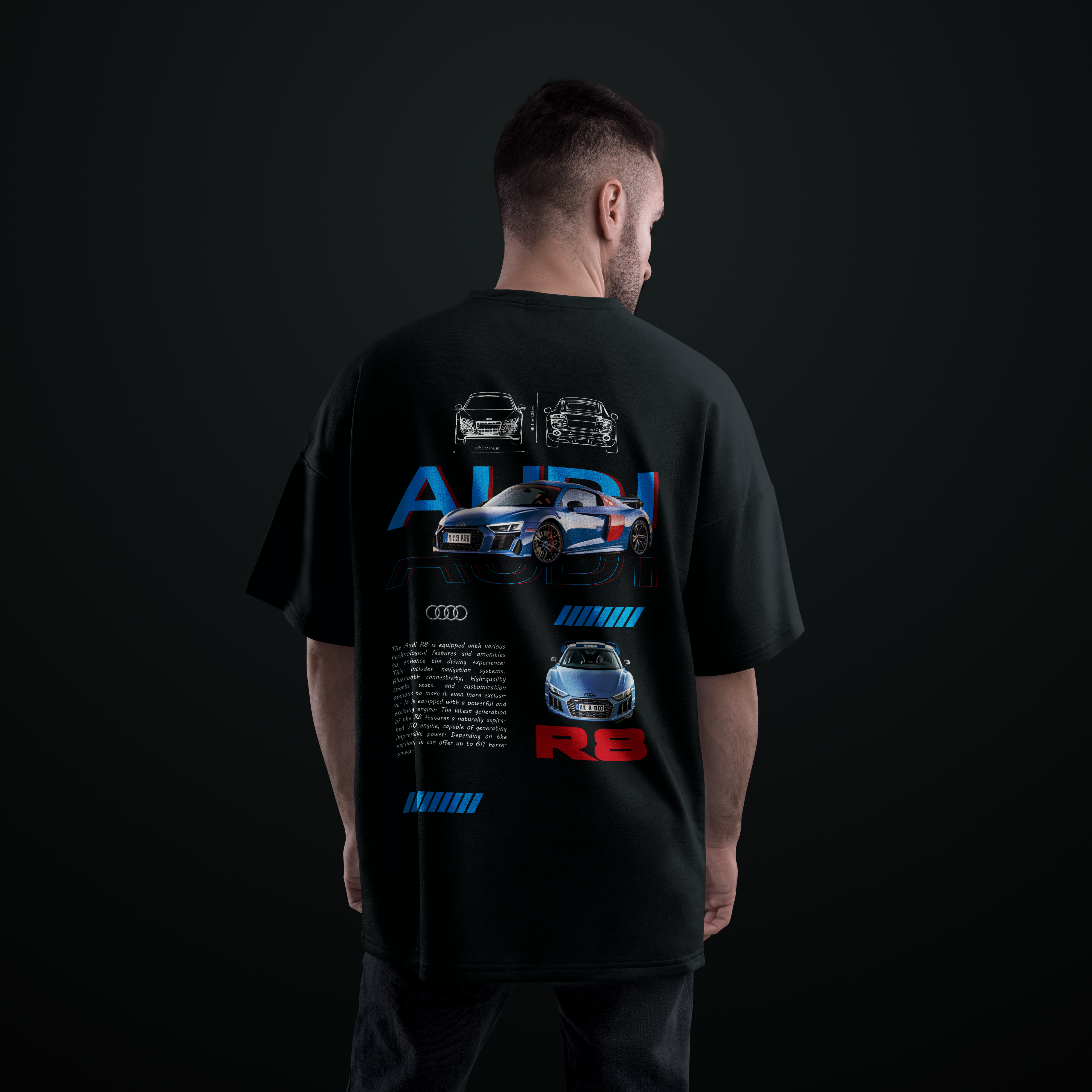 Camiseta Audi R8