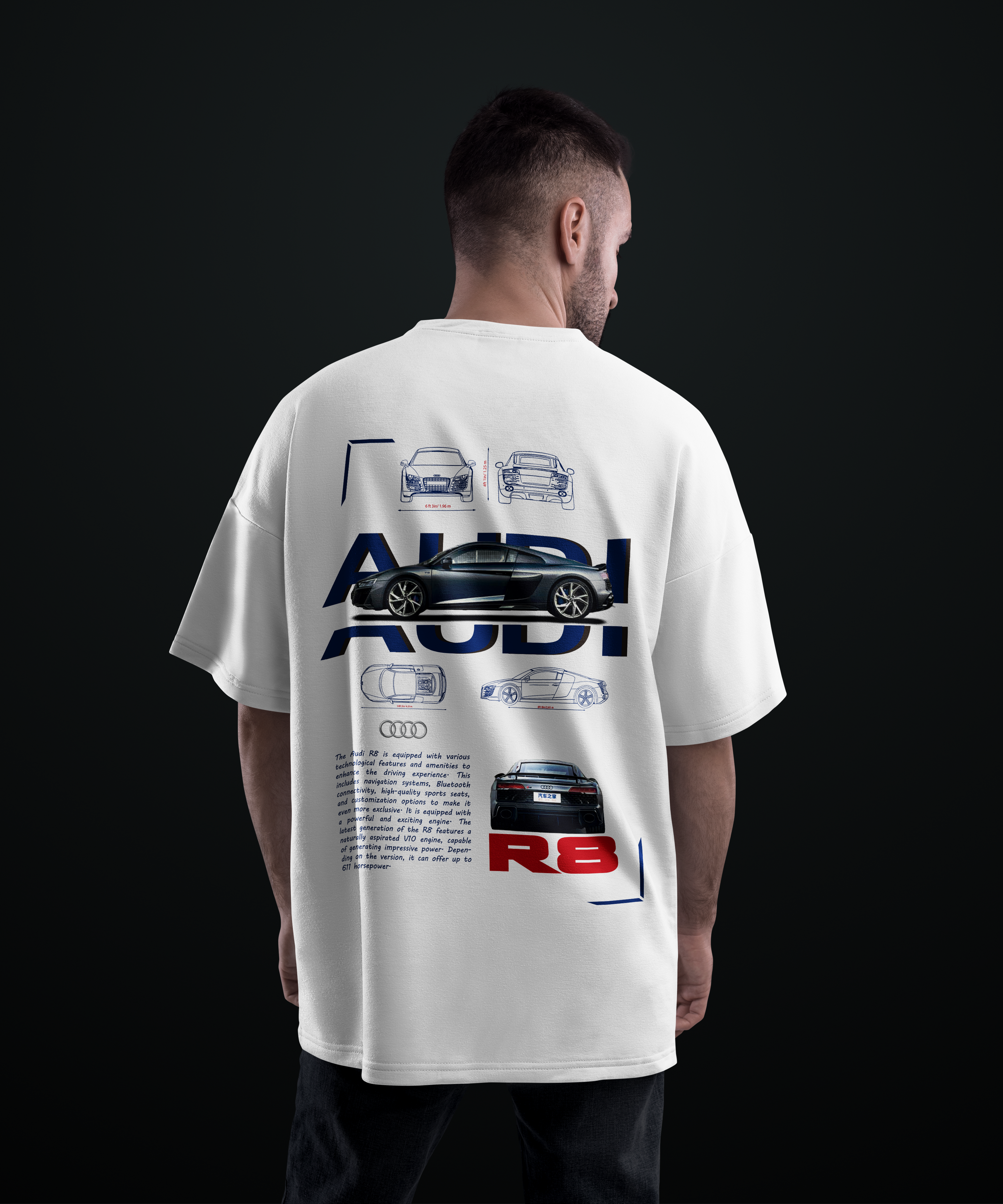 Camiseta Audi R8