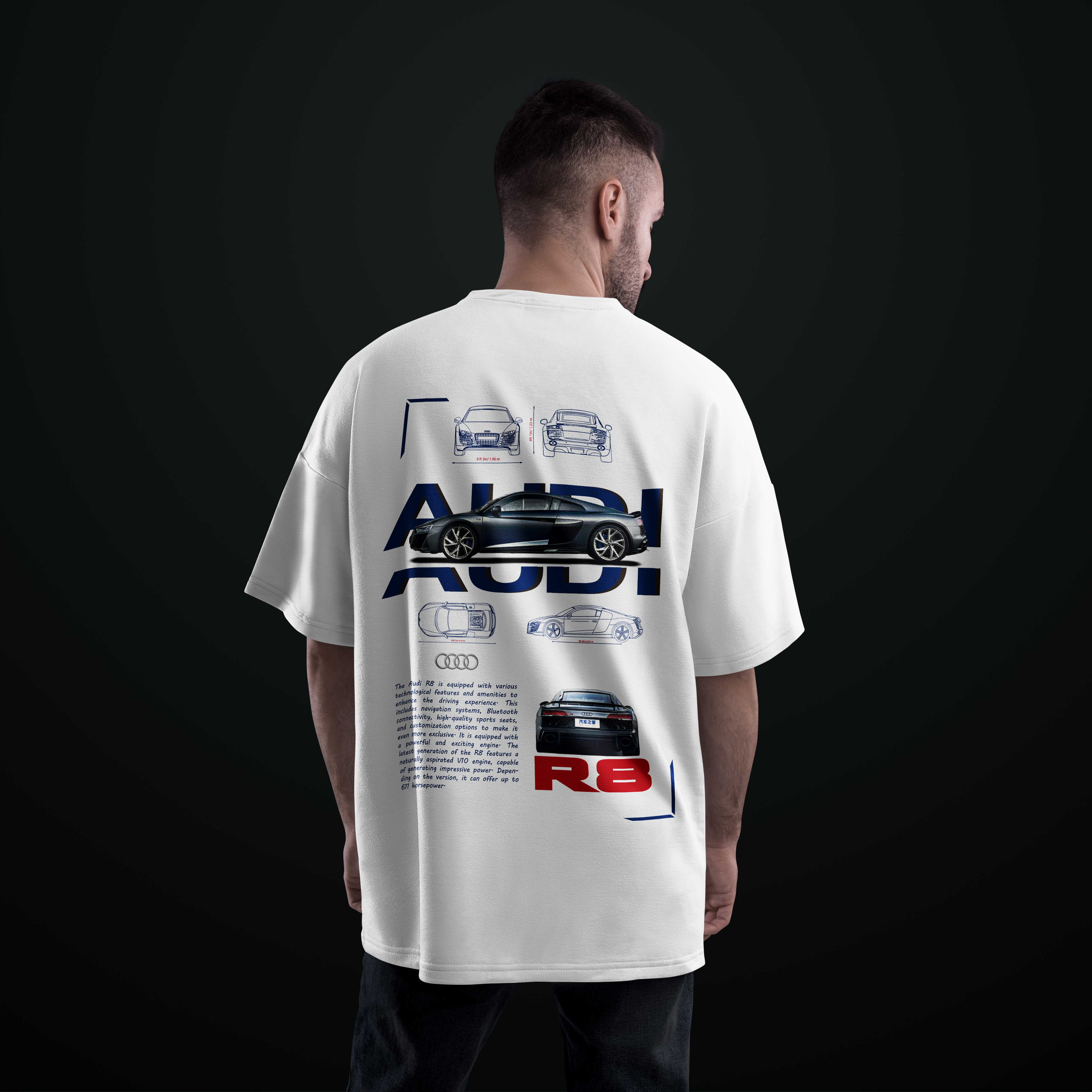 Camiseta Audi R8
