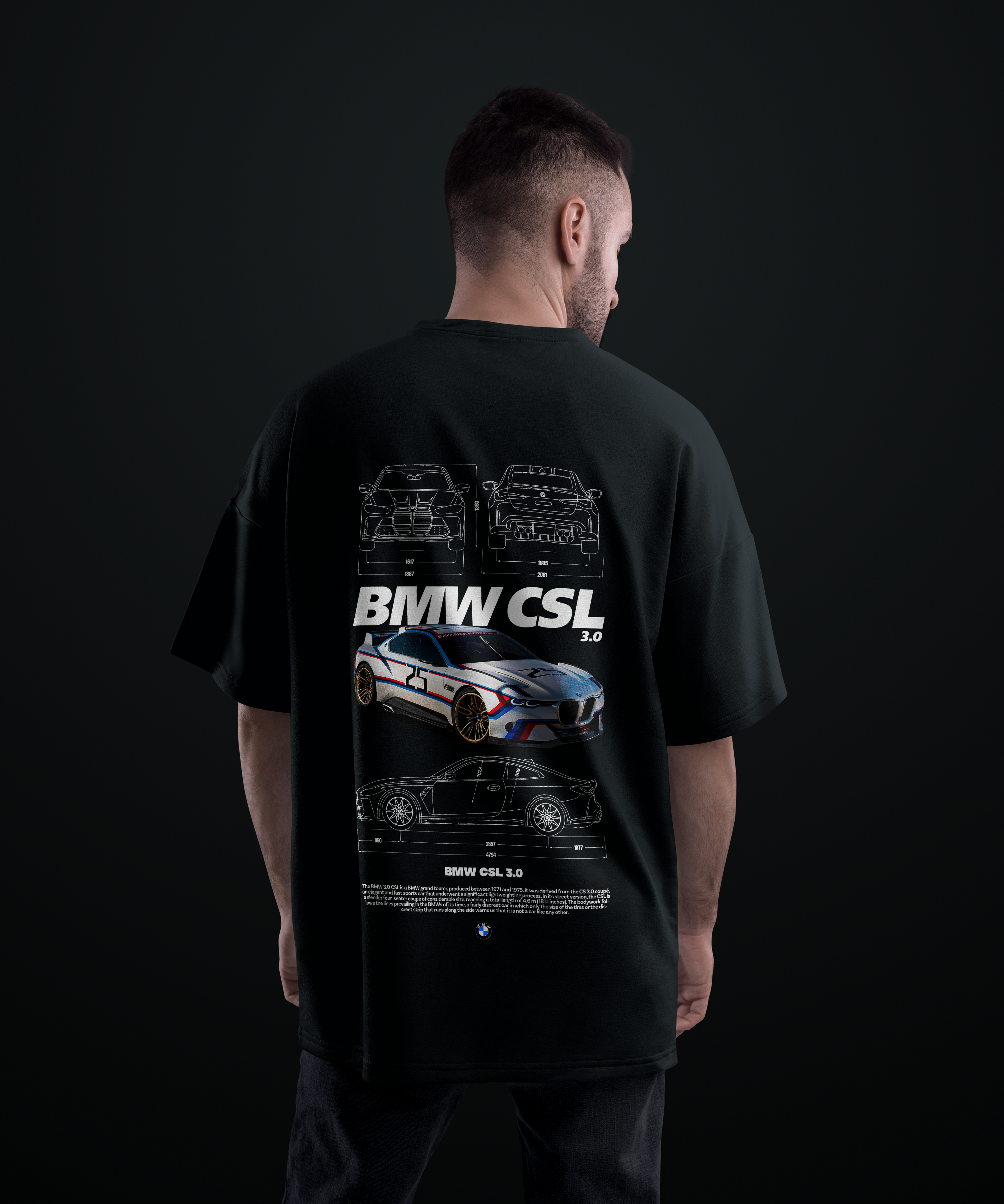 Camiseta BMW CSL 3.0