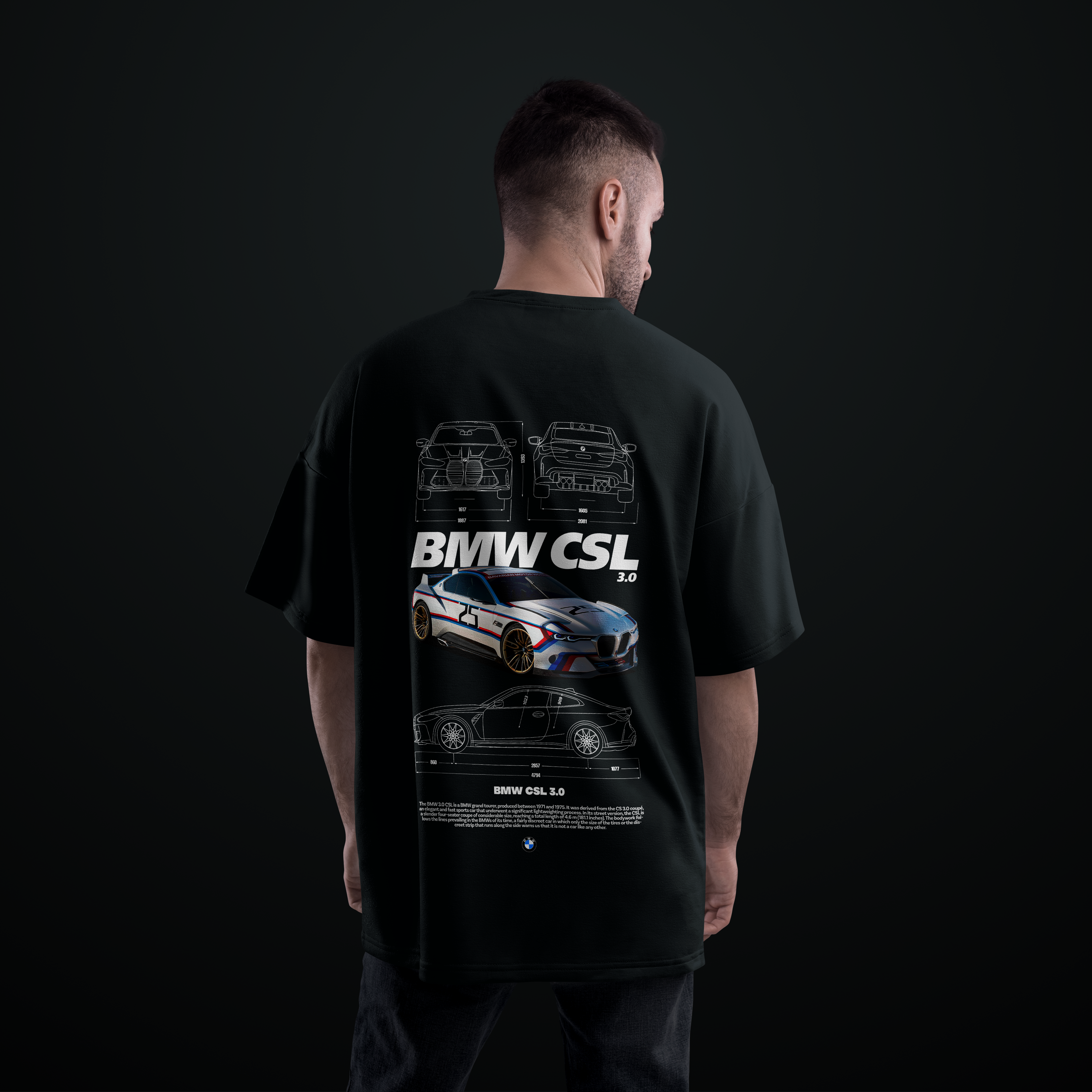 Camiseta BMW CSL 3.0