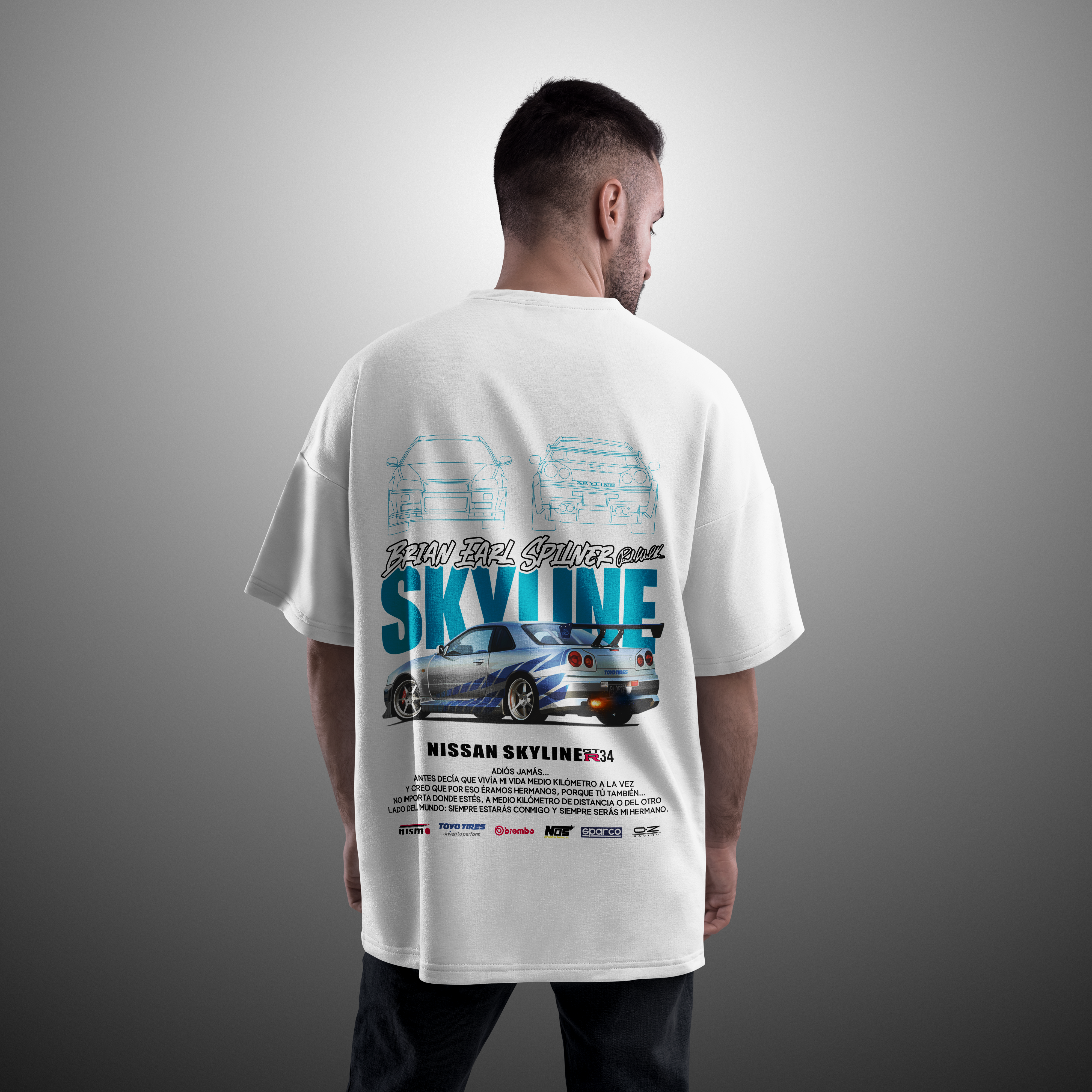 Camiseta Nissan Skyline GTR34
