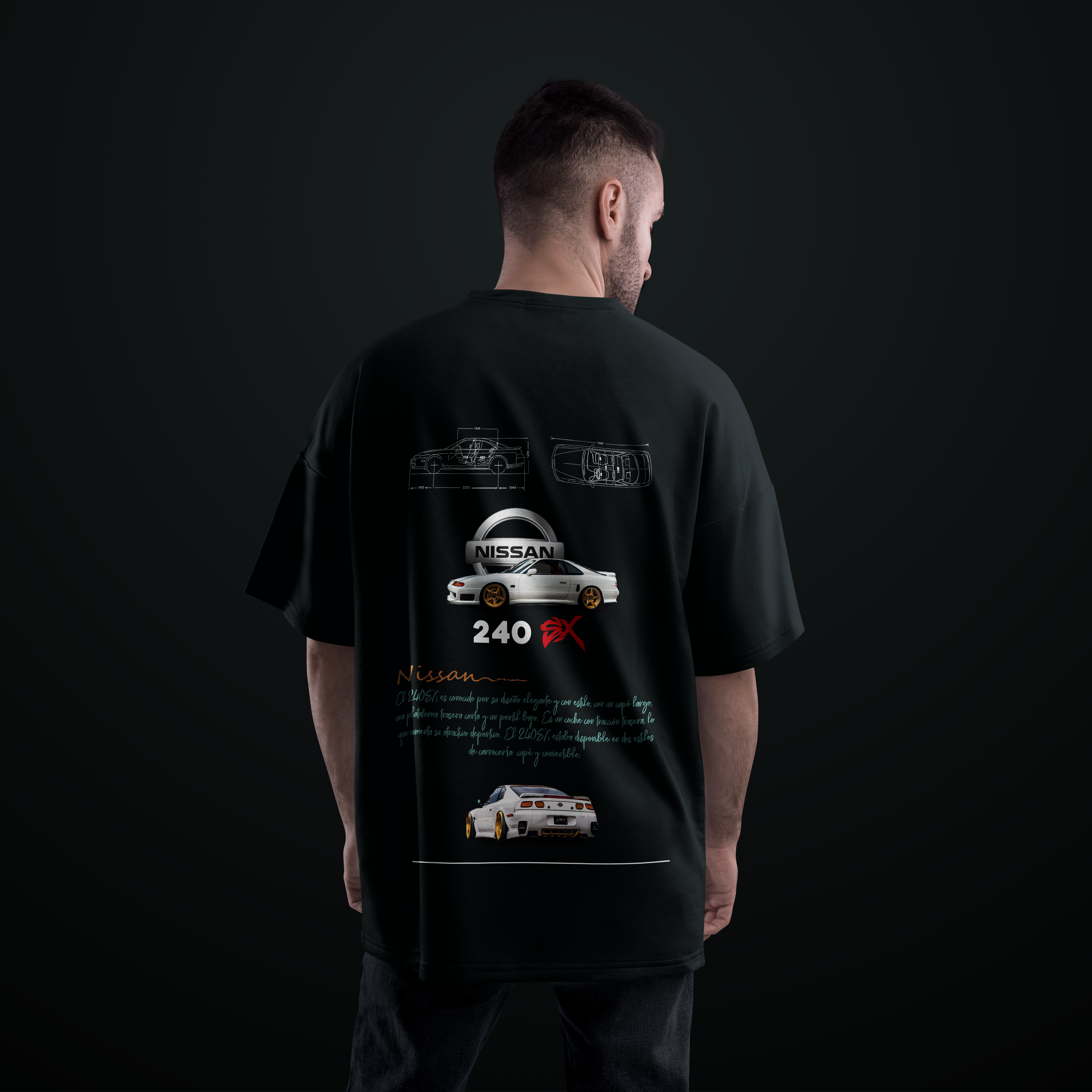 Camiseta Nissan 240 SX