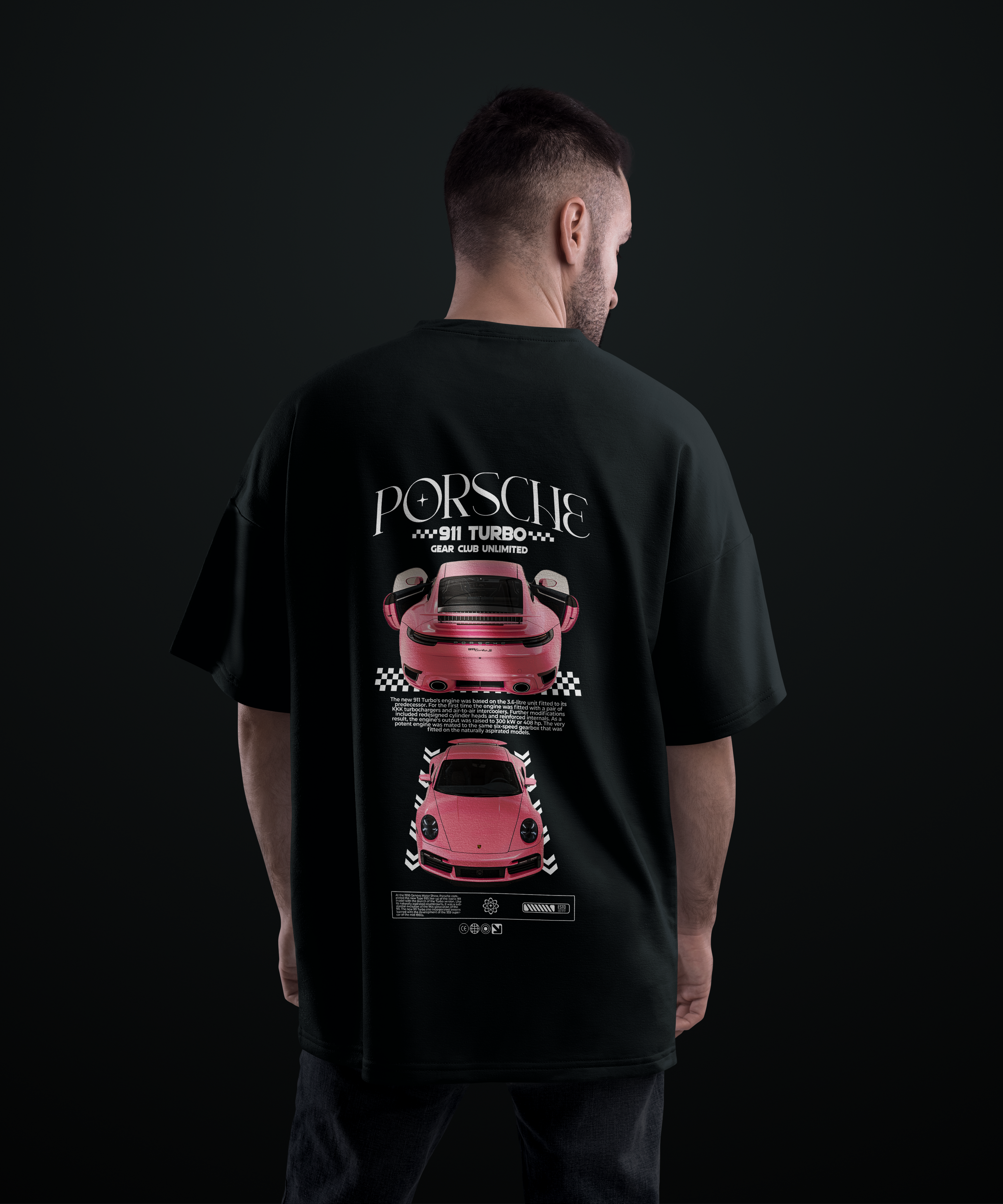 Camiseta Porsche 911 Turbo