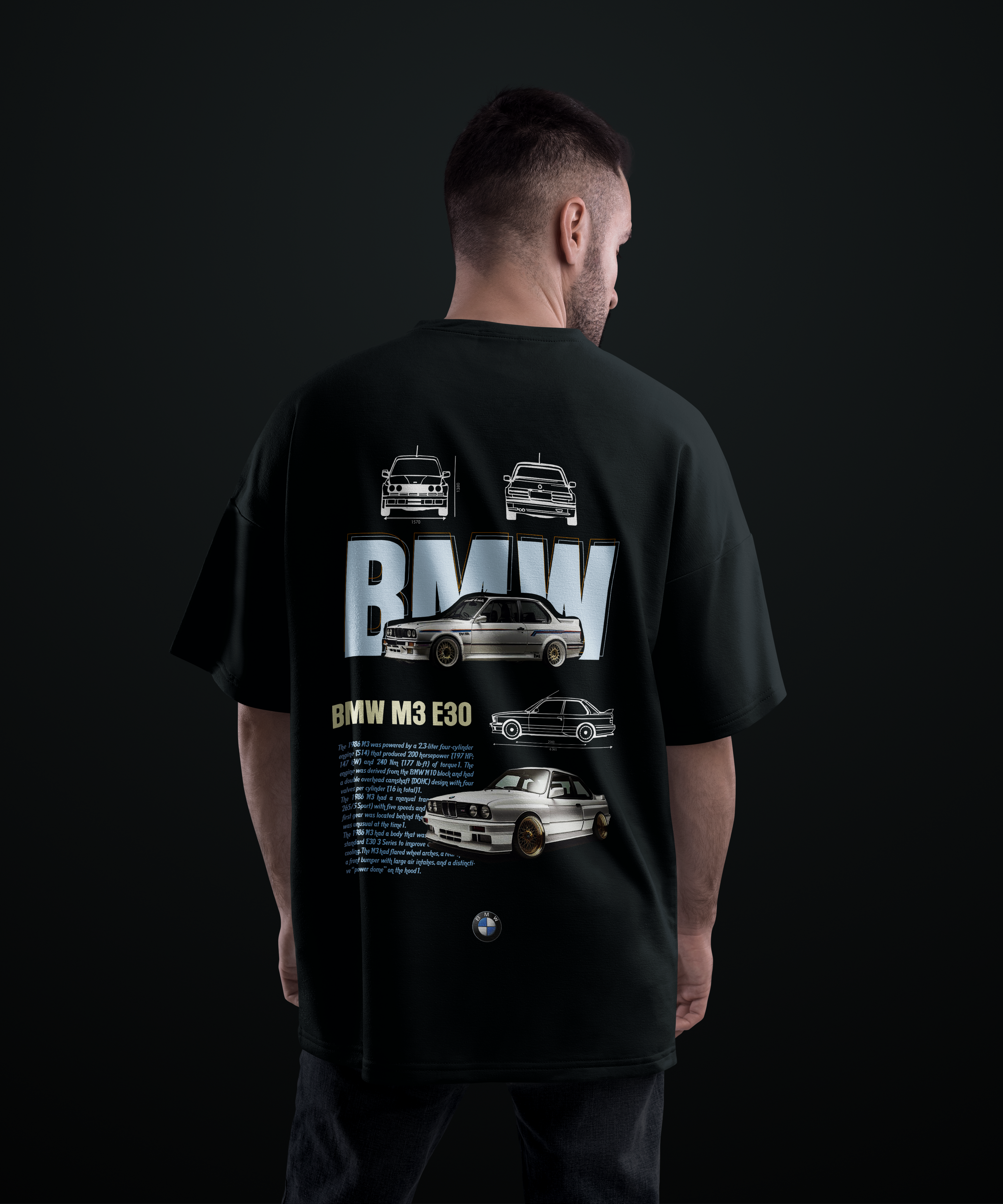 Camiseta BMW M3 E30