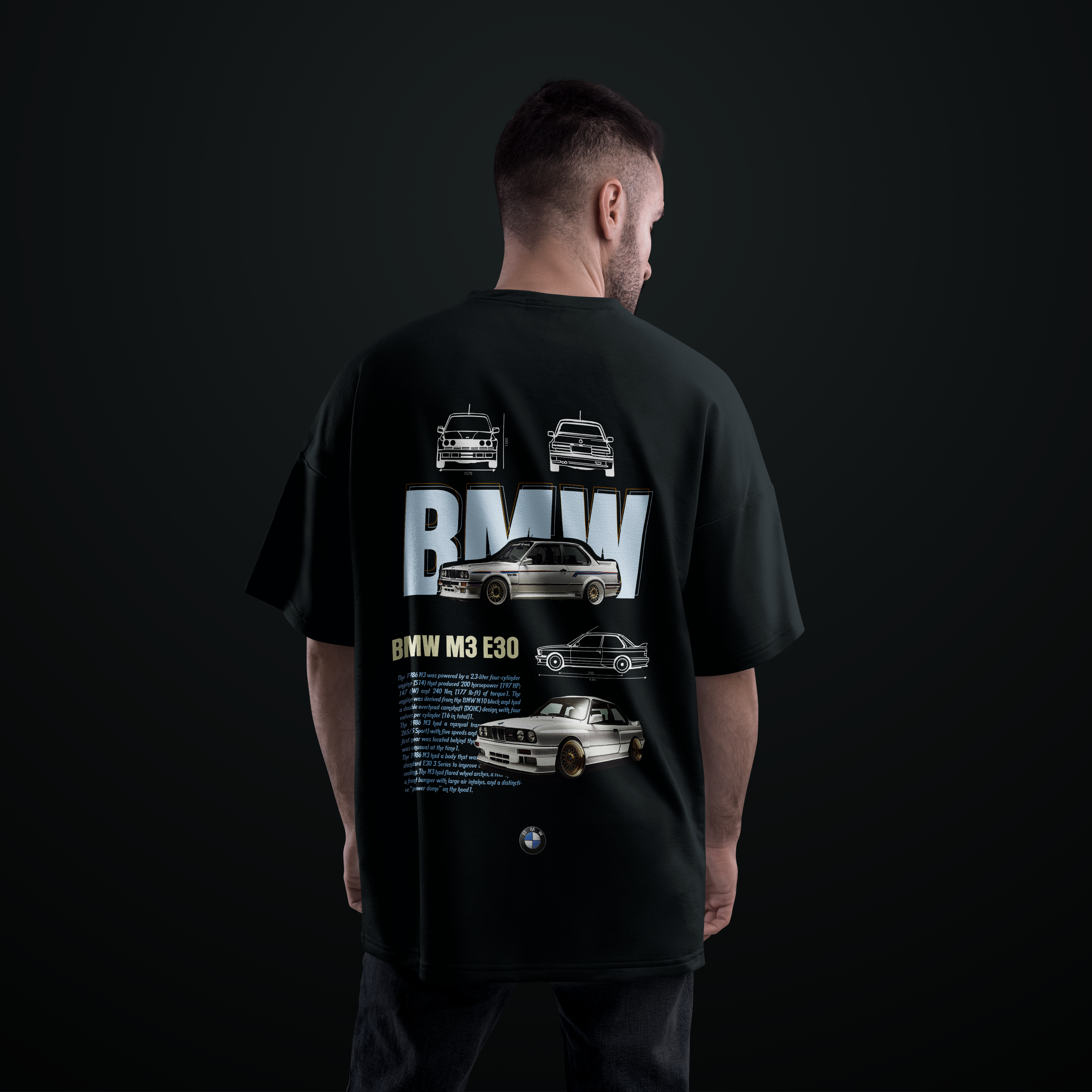 Camiseta BMW M3 E30