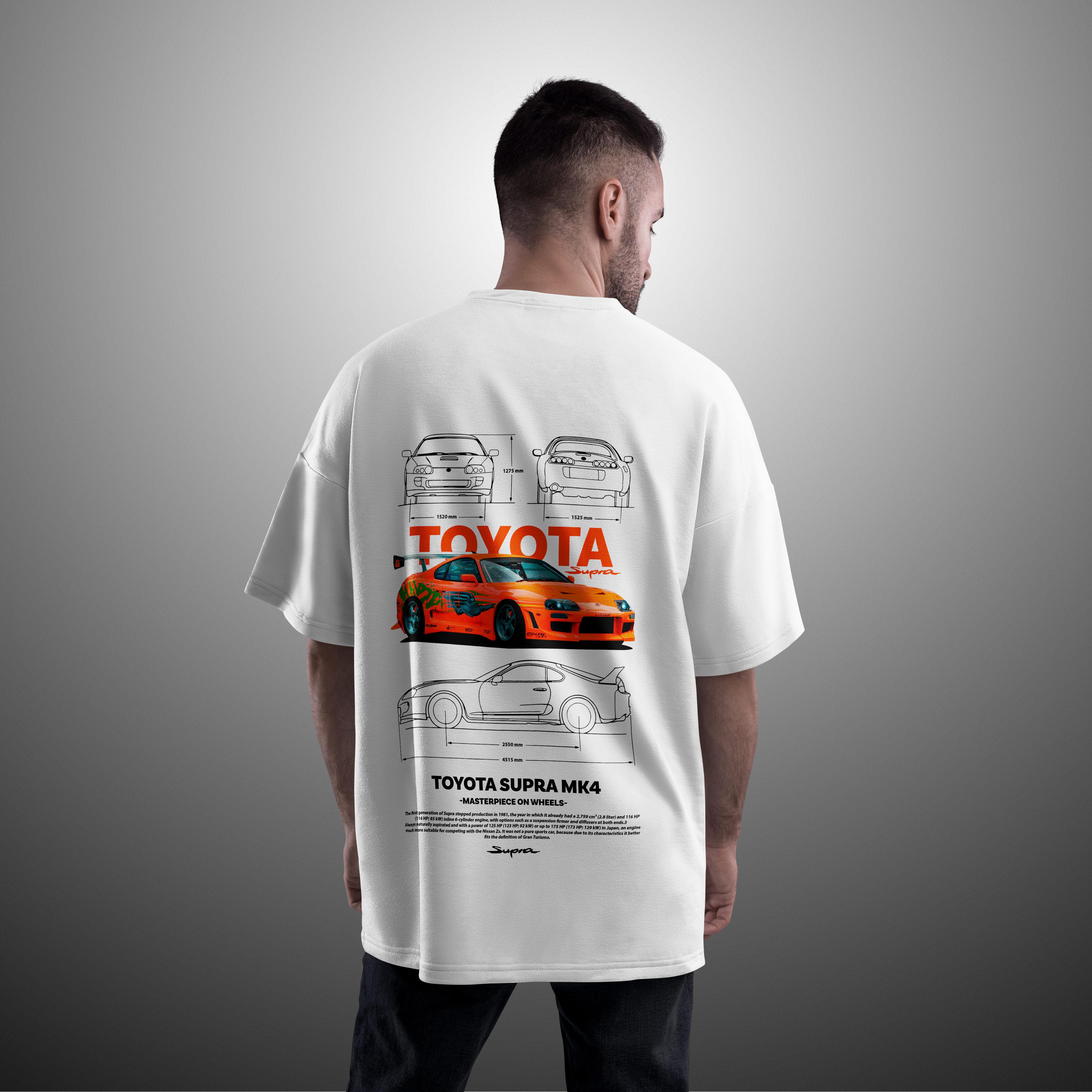 Camiseta Toyota MK4 Supra
