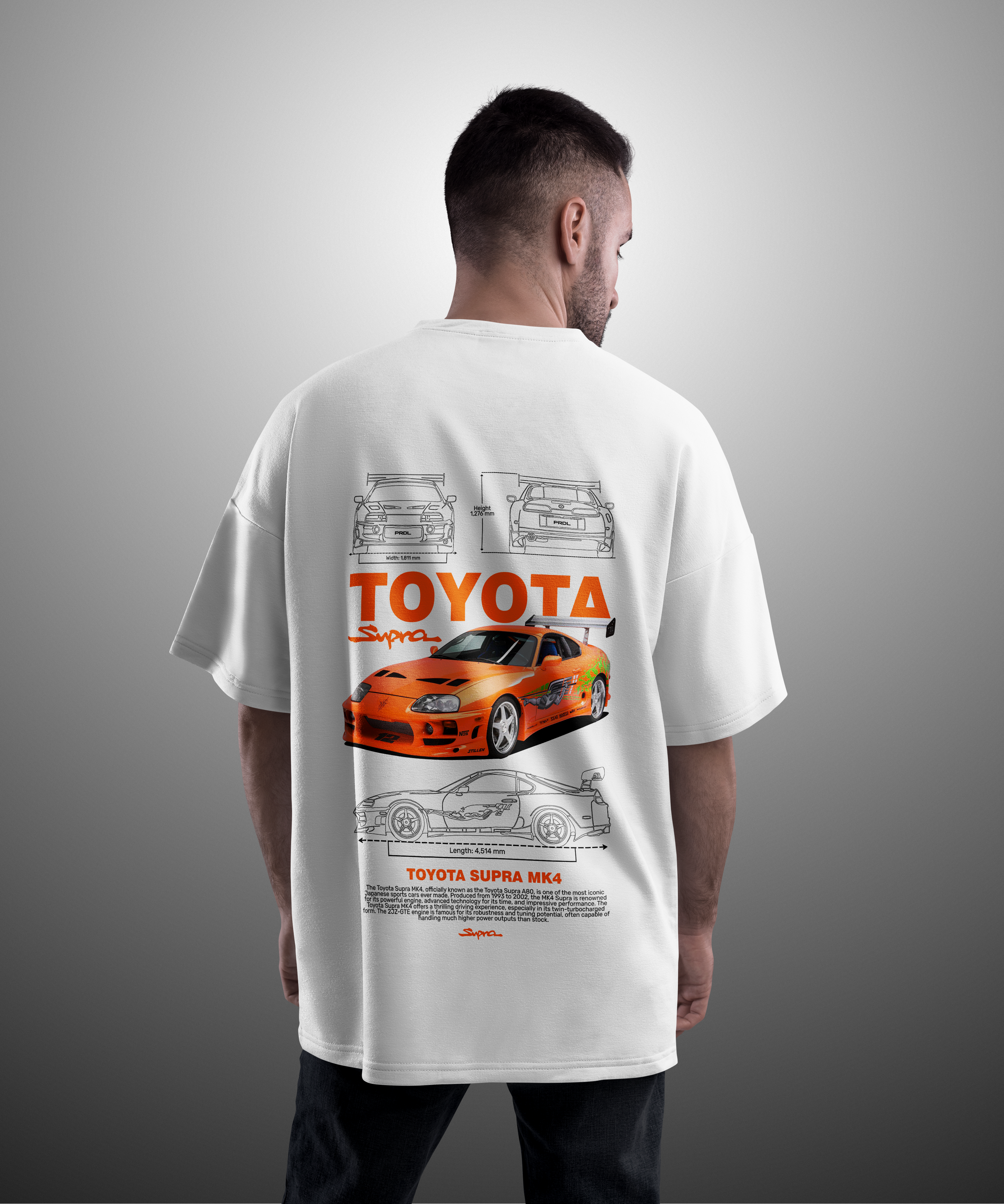 Camiseta Toyota Supra MK4