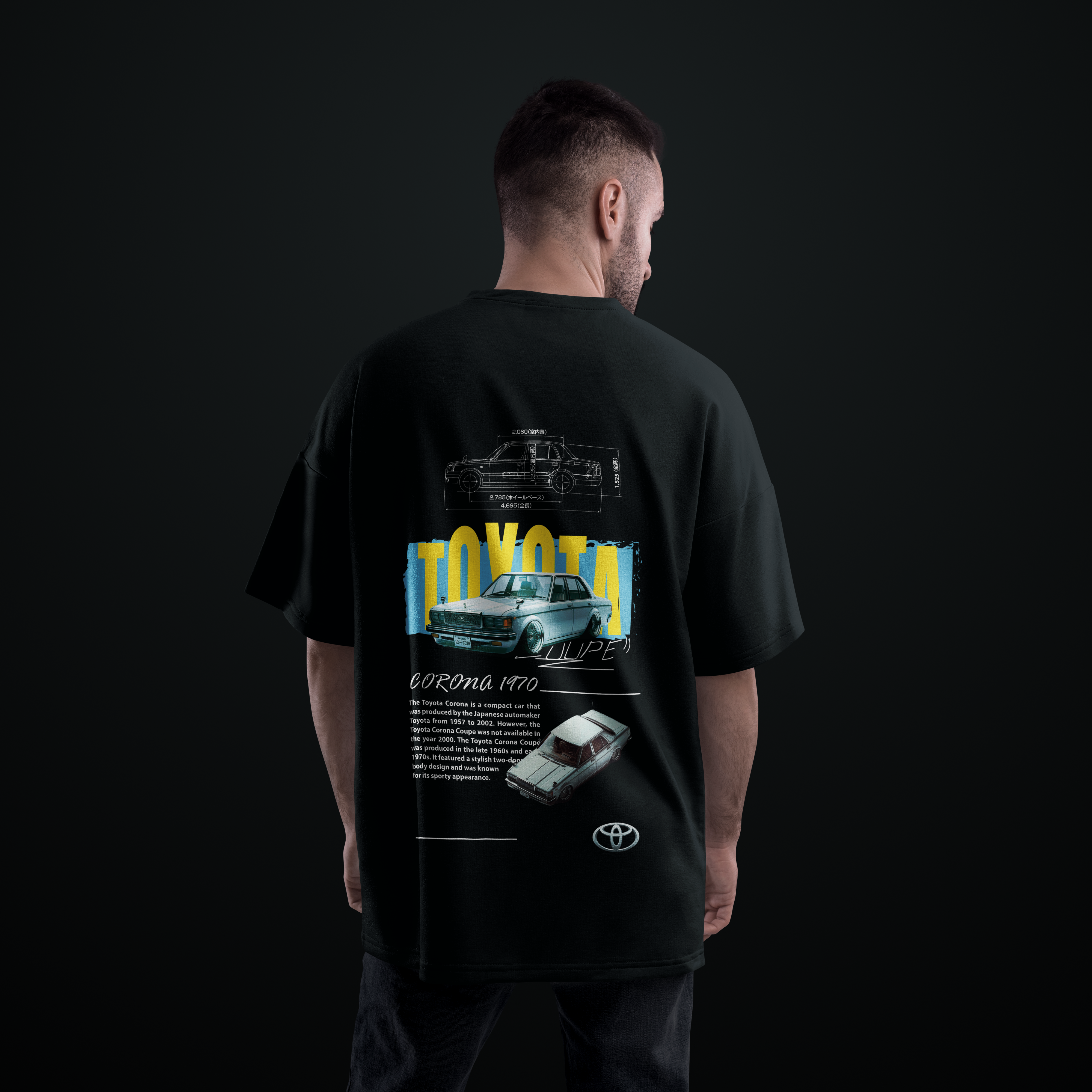 Camiseta Toyota Corona 1970