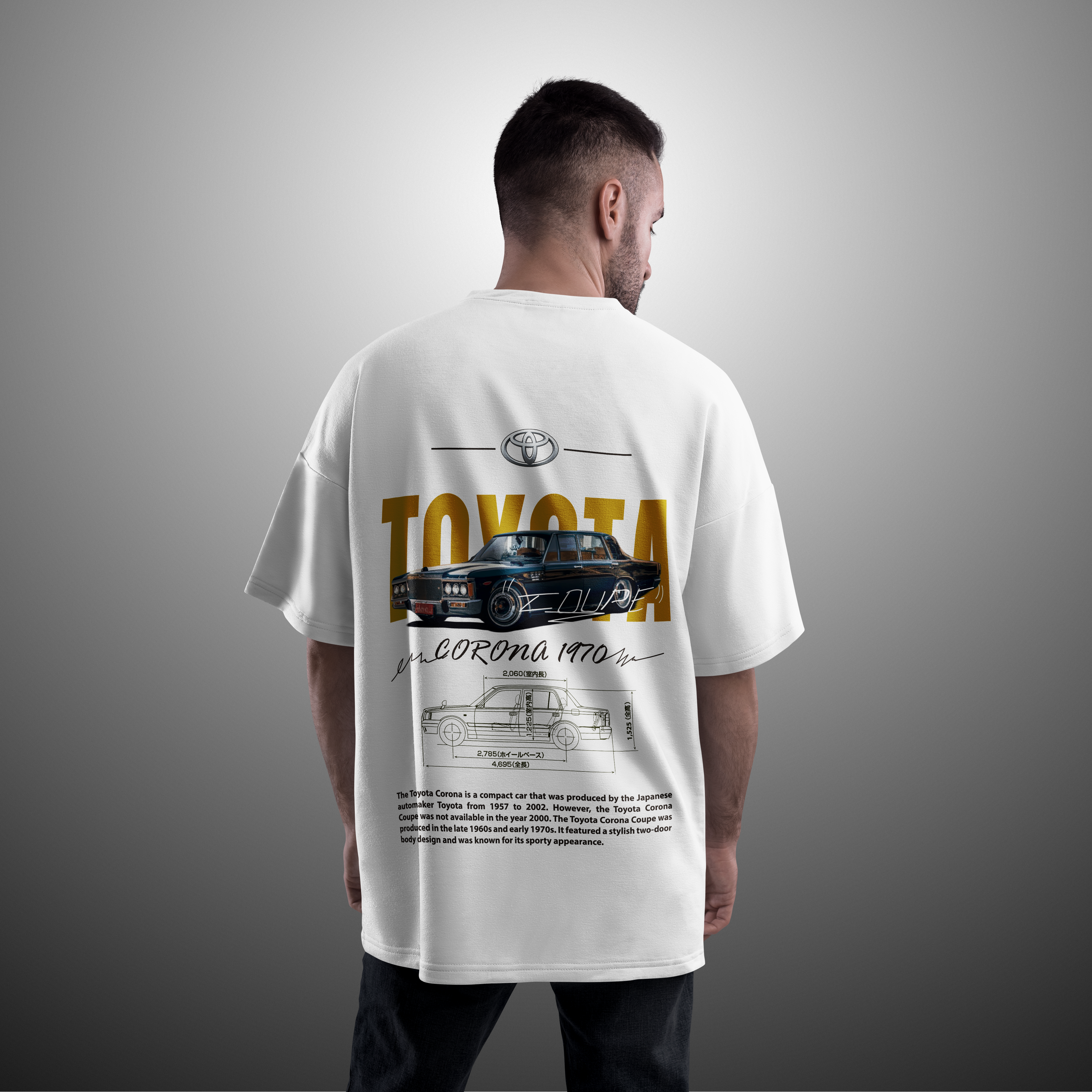 Camiseta Toyota Corona 1970