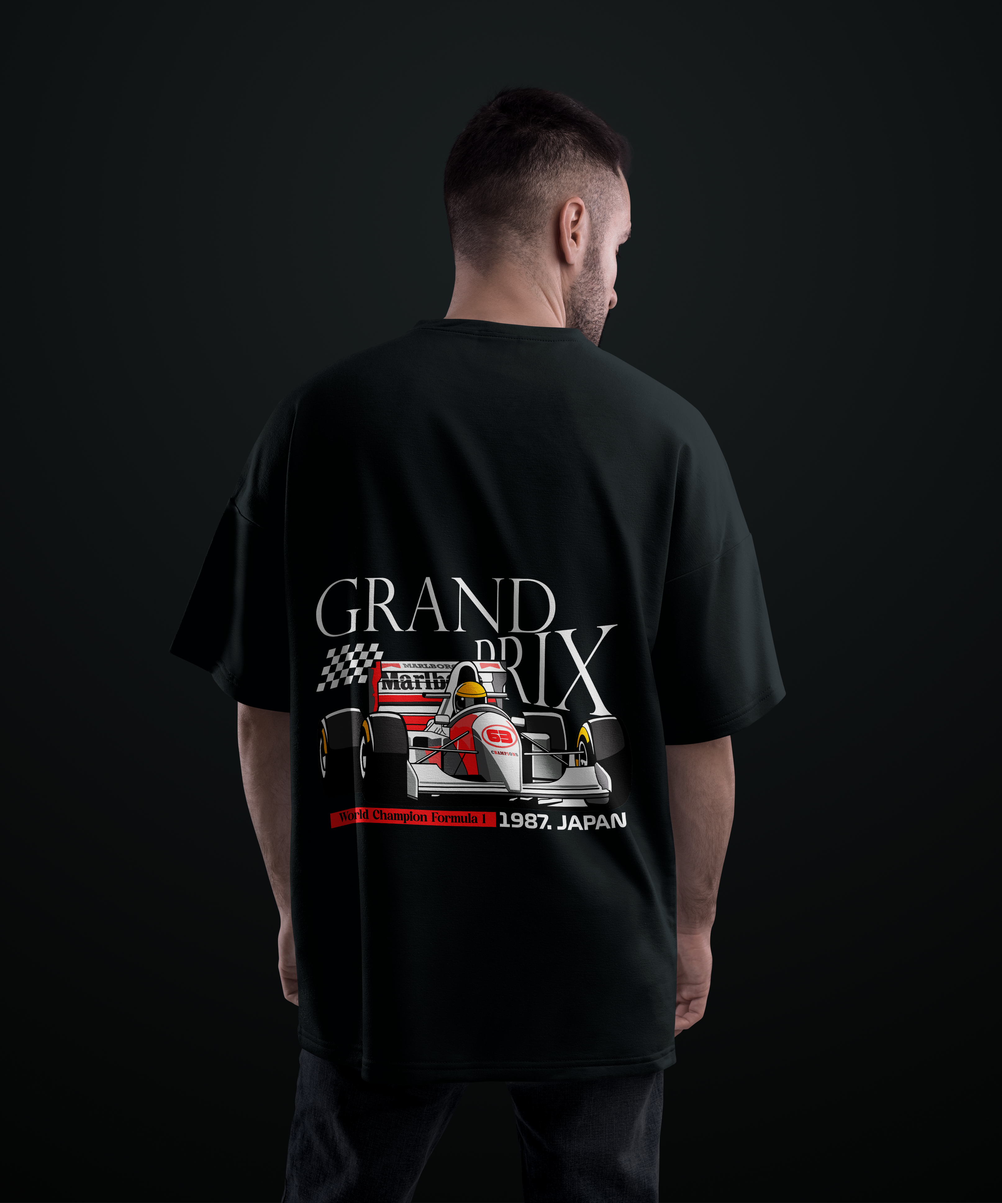 Camiseta F1 Gran prix Japon 1987