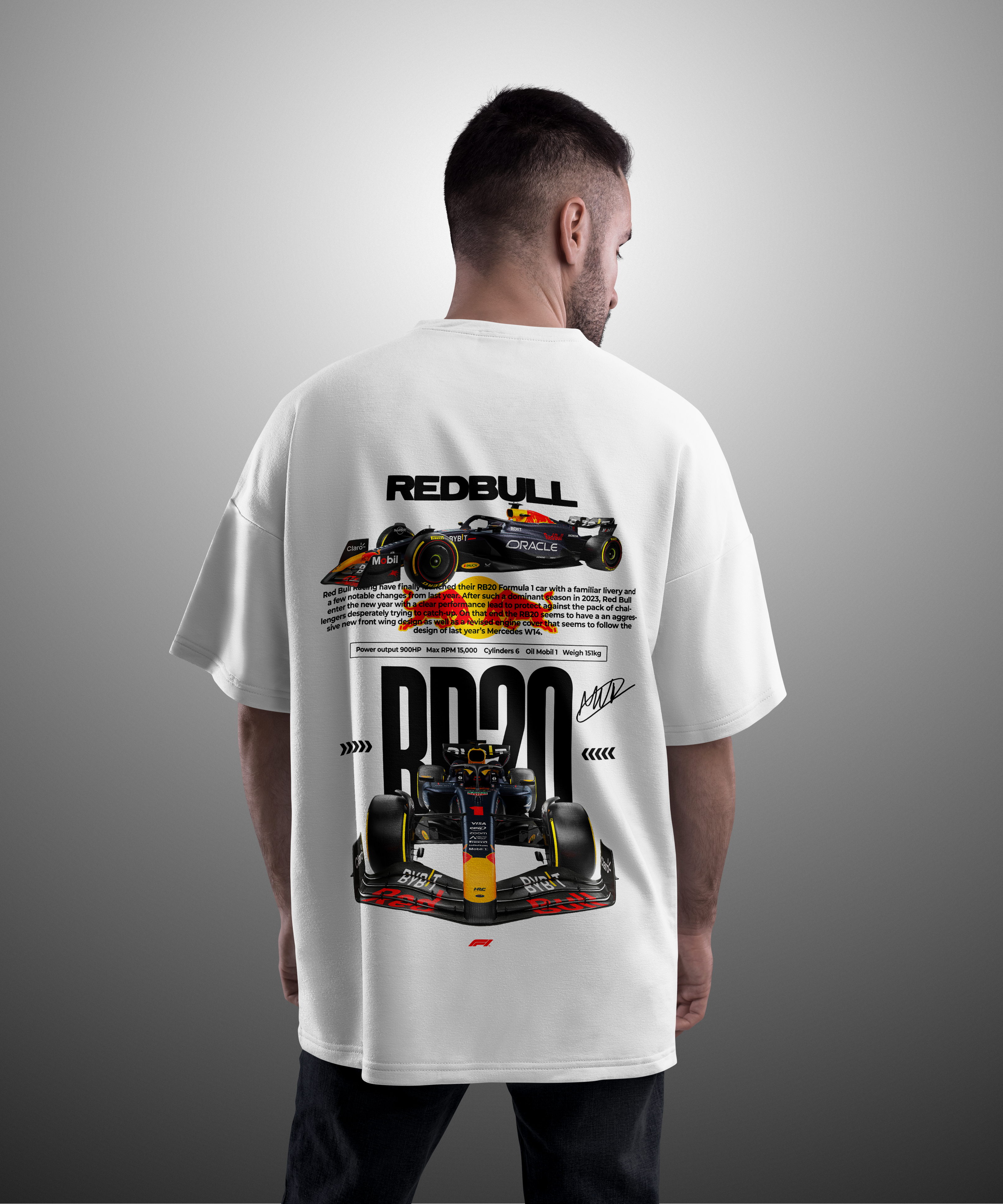 Camiseta F1 RB20 Racing