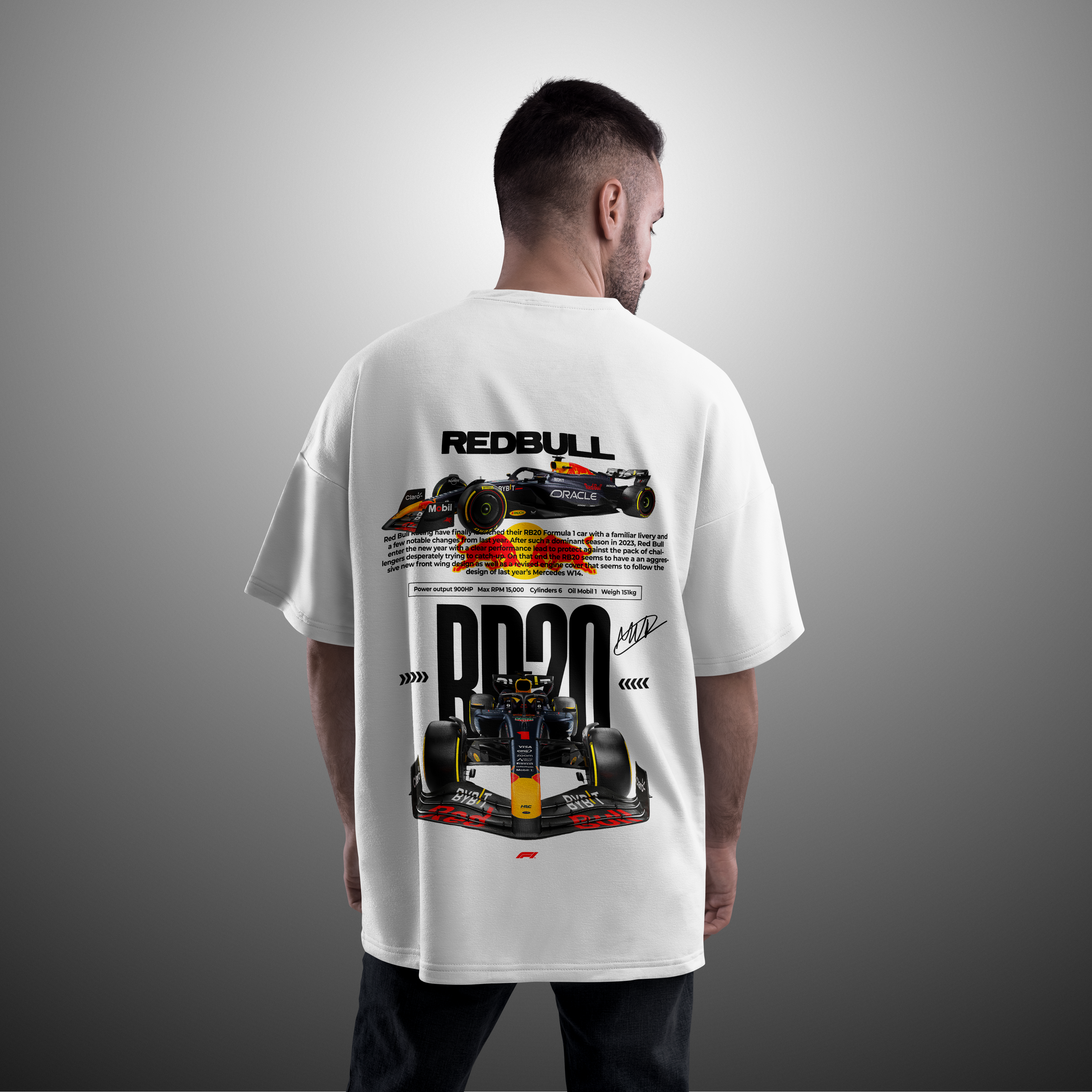 Camiseta F1 RB20 Racing
