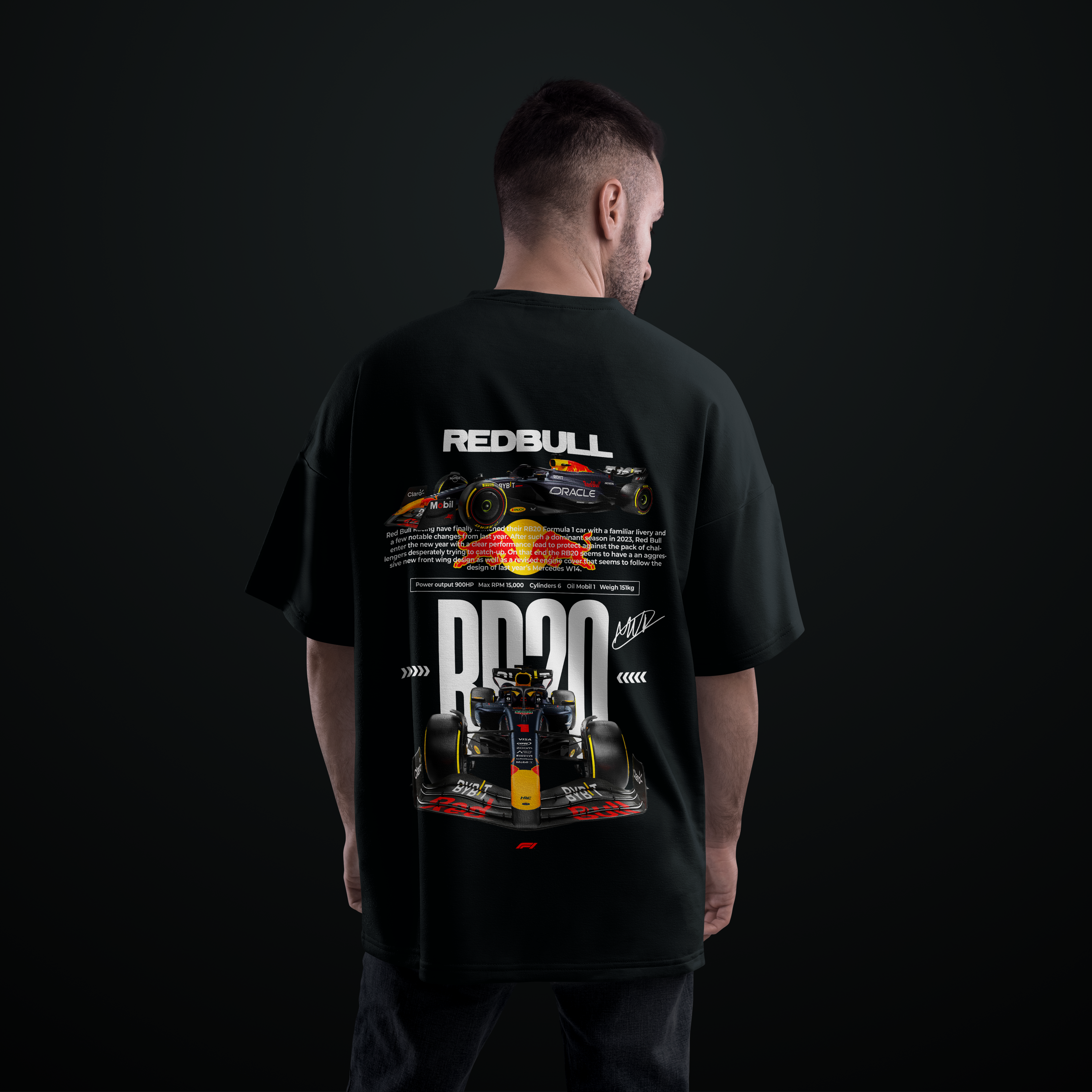 Camiseta F1 RB20 Racing