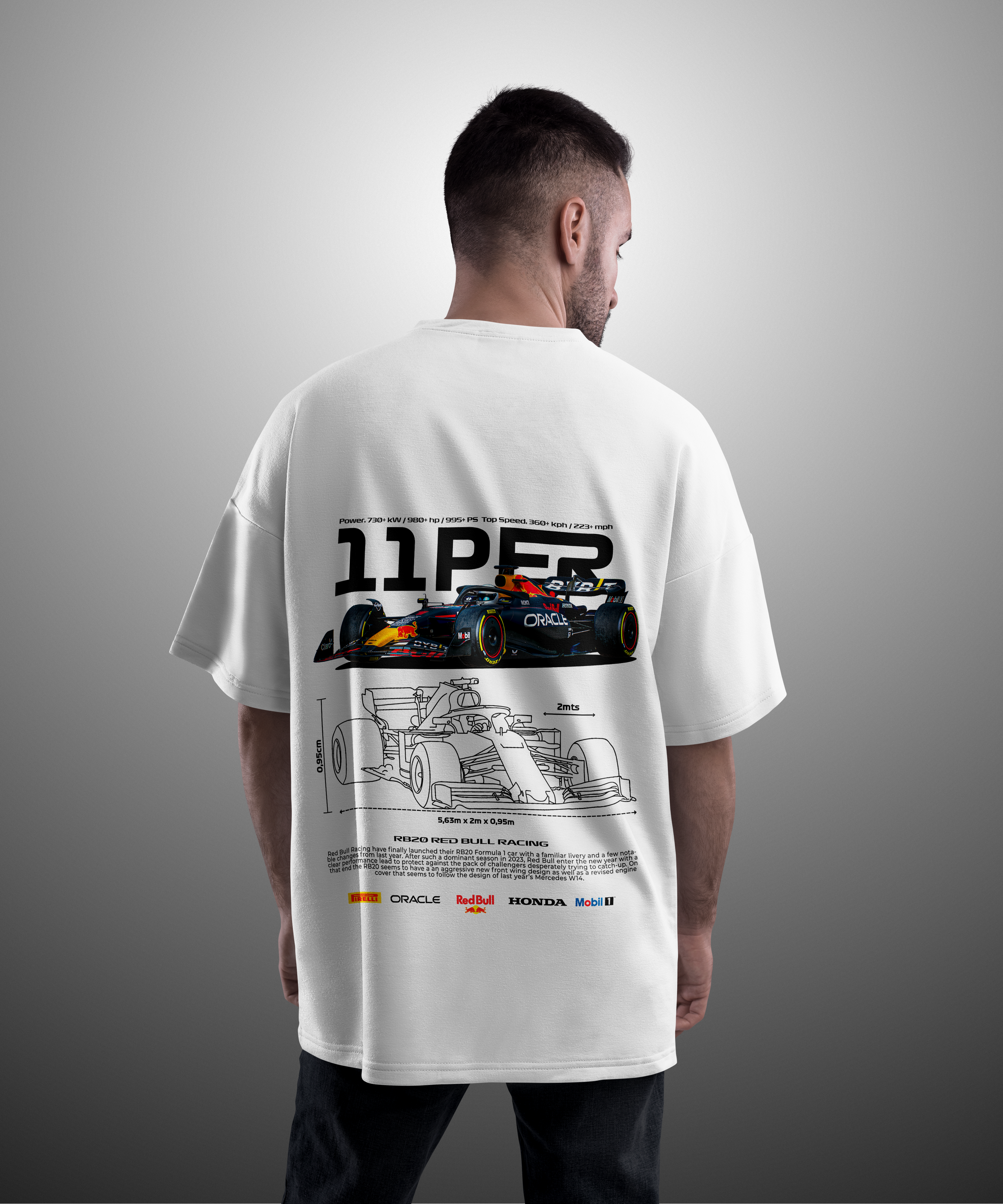 Camiseta F1 RB20 Racing