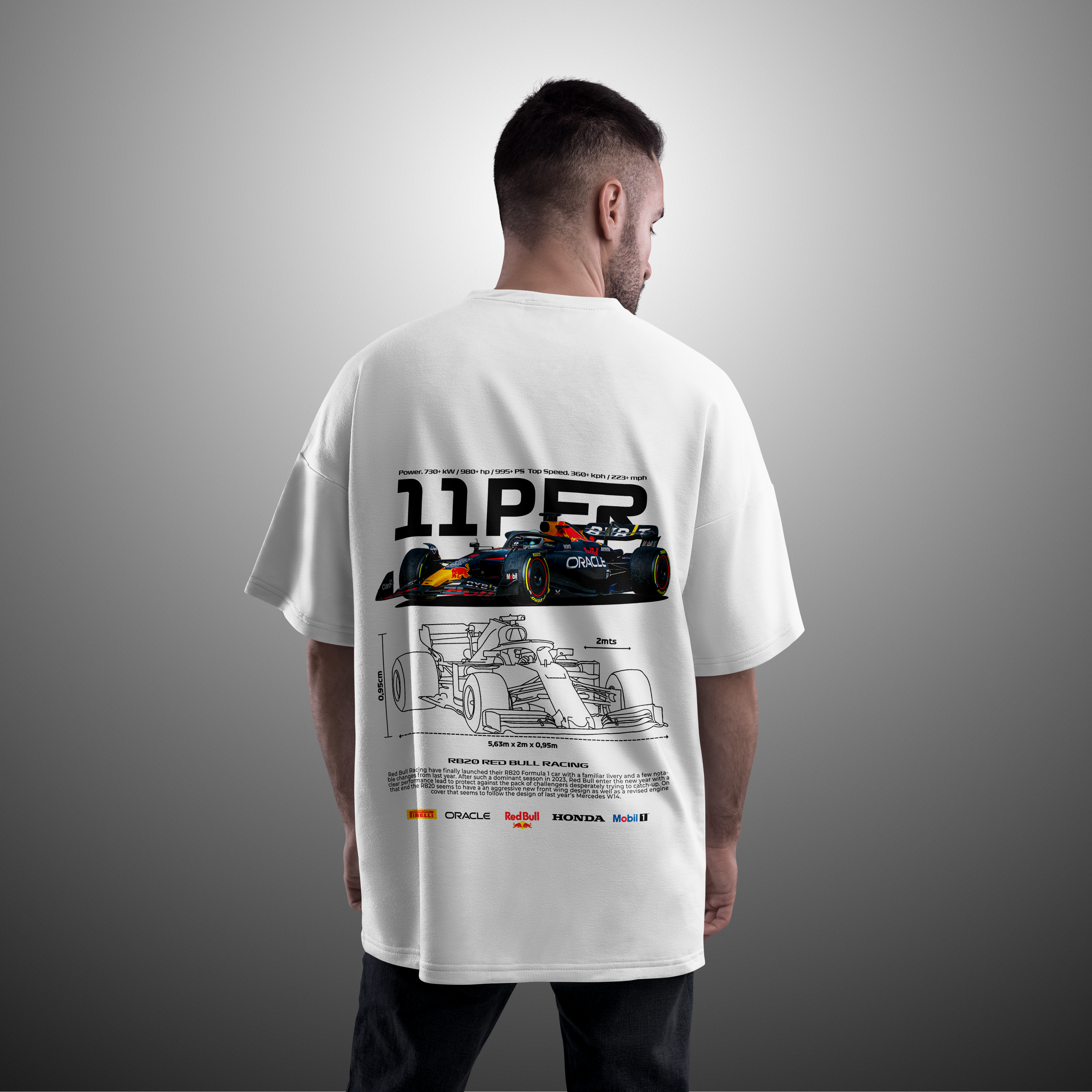 Camiseta F1 RB20 Racing