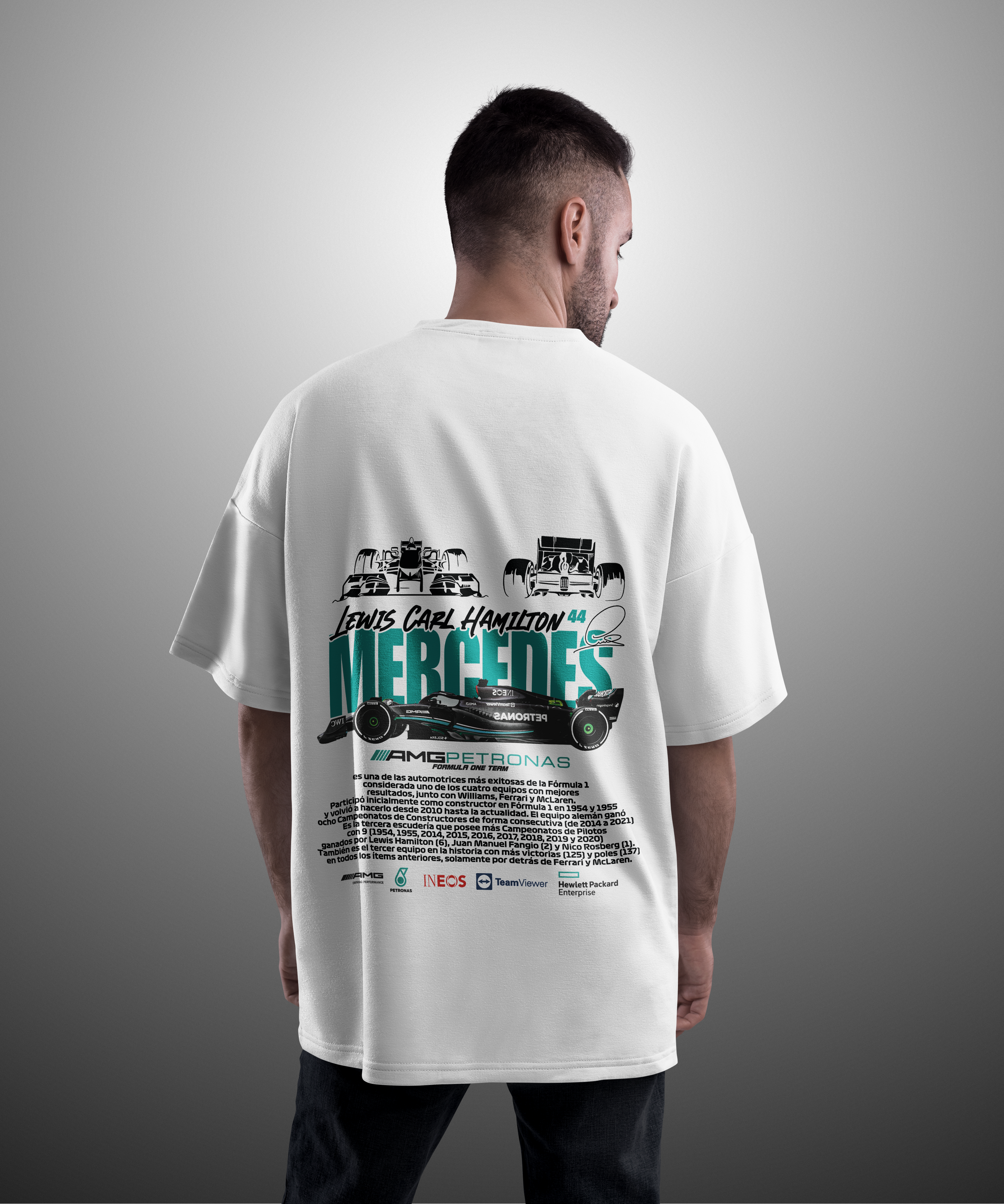 Camiseta F1 Lewis Hamilton