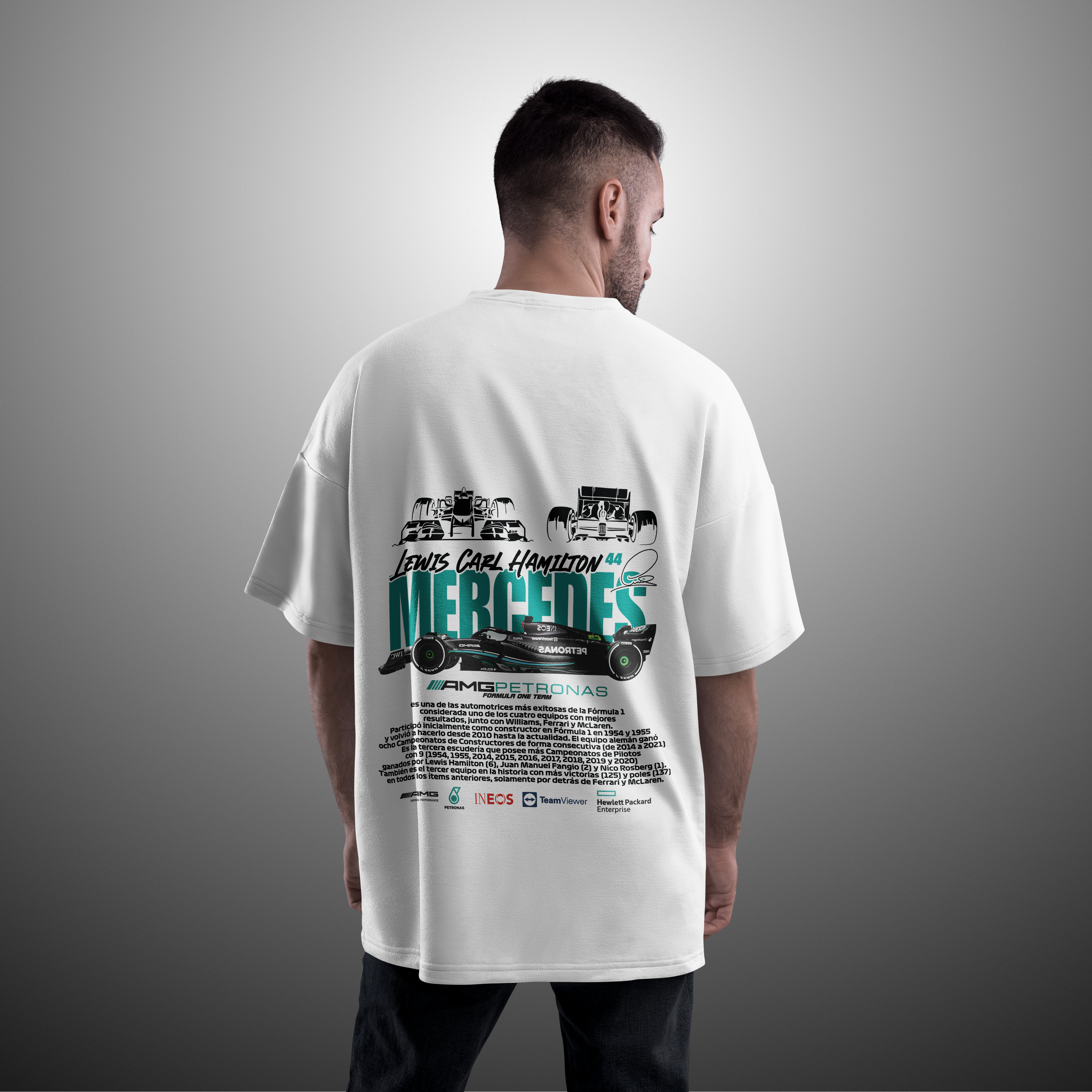 Camiseta F1 Lewis Hamilton