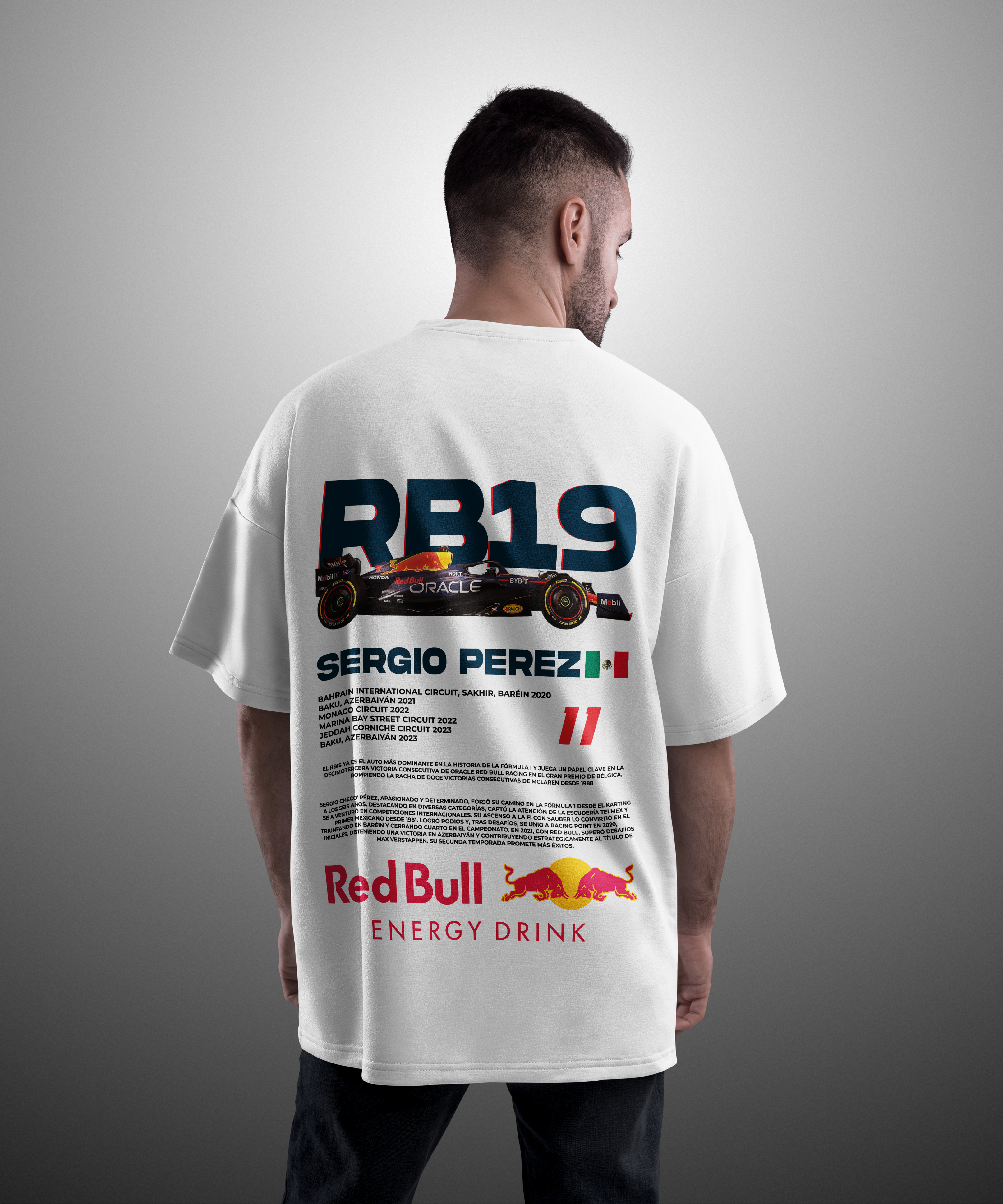 Camiseta F1 RB19 Sergio Perez