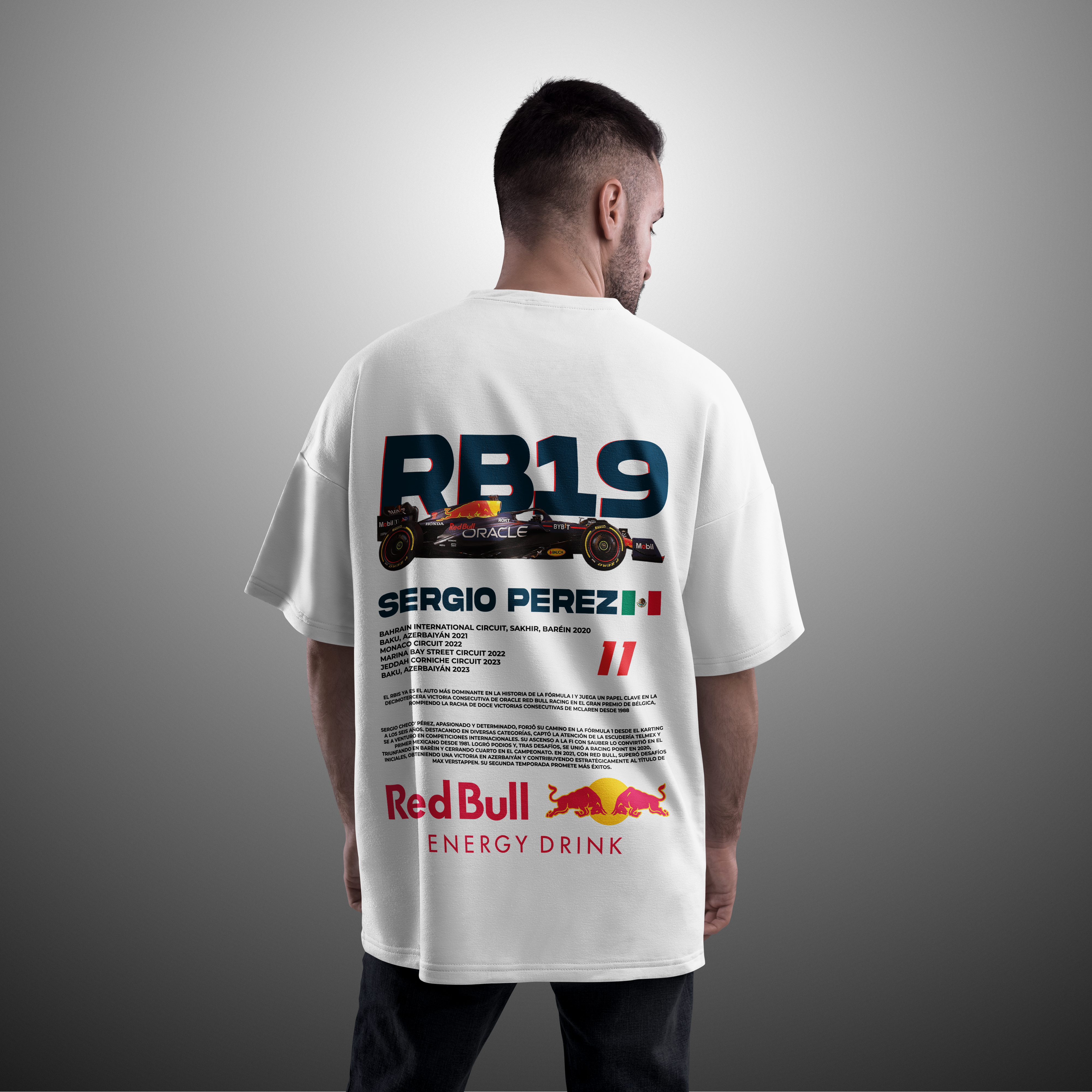 Camiseta F1 RB19 Sergio Perez