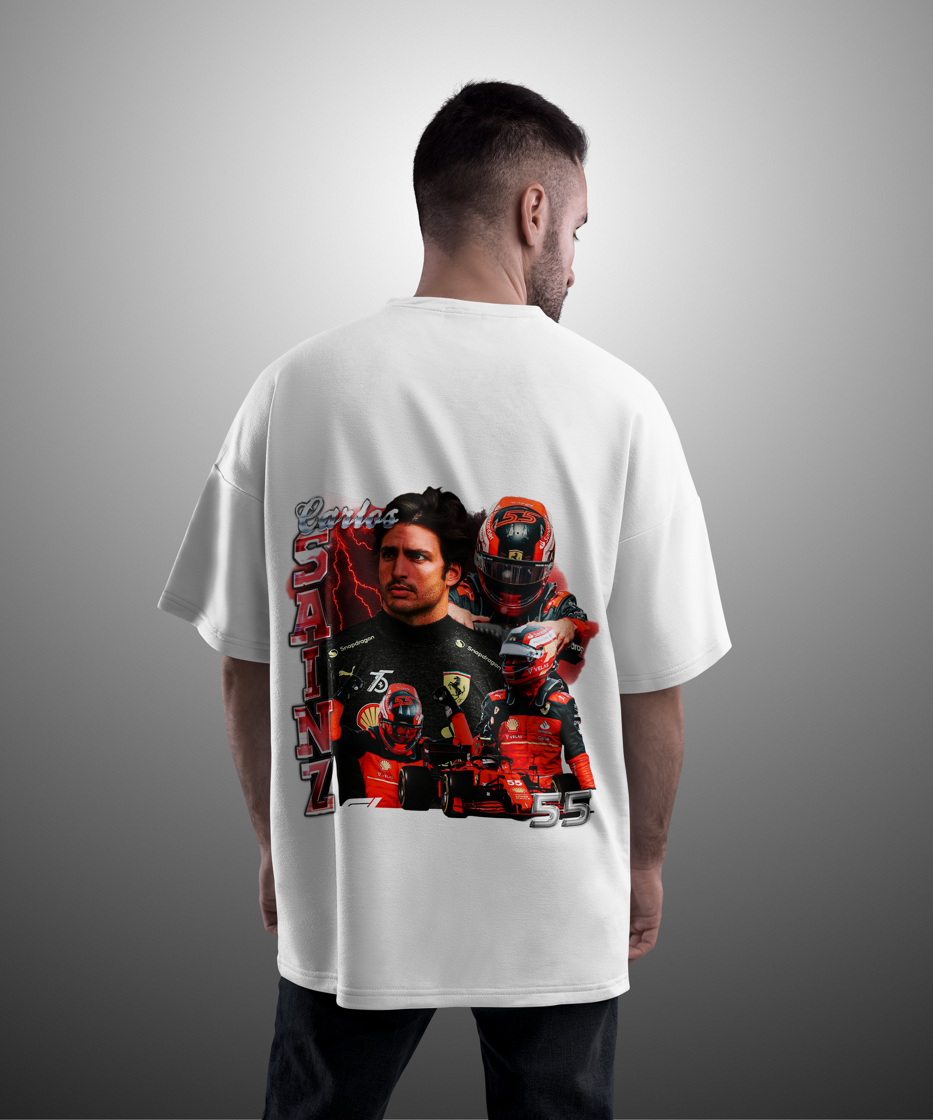 Camiseta F1 Carlos Sainz