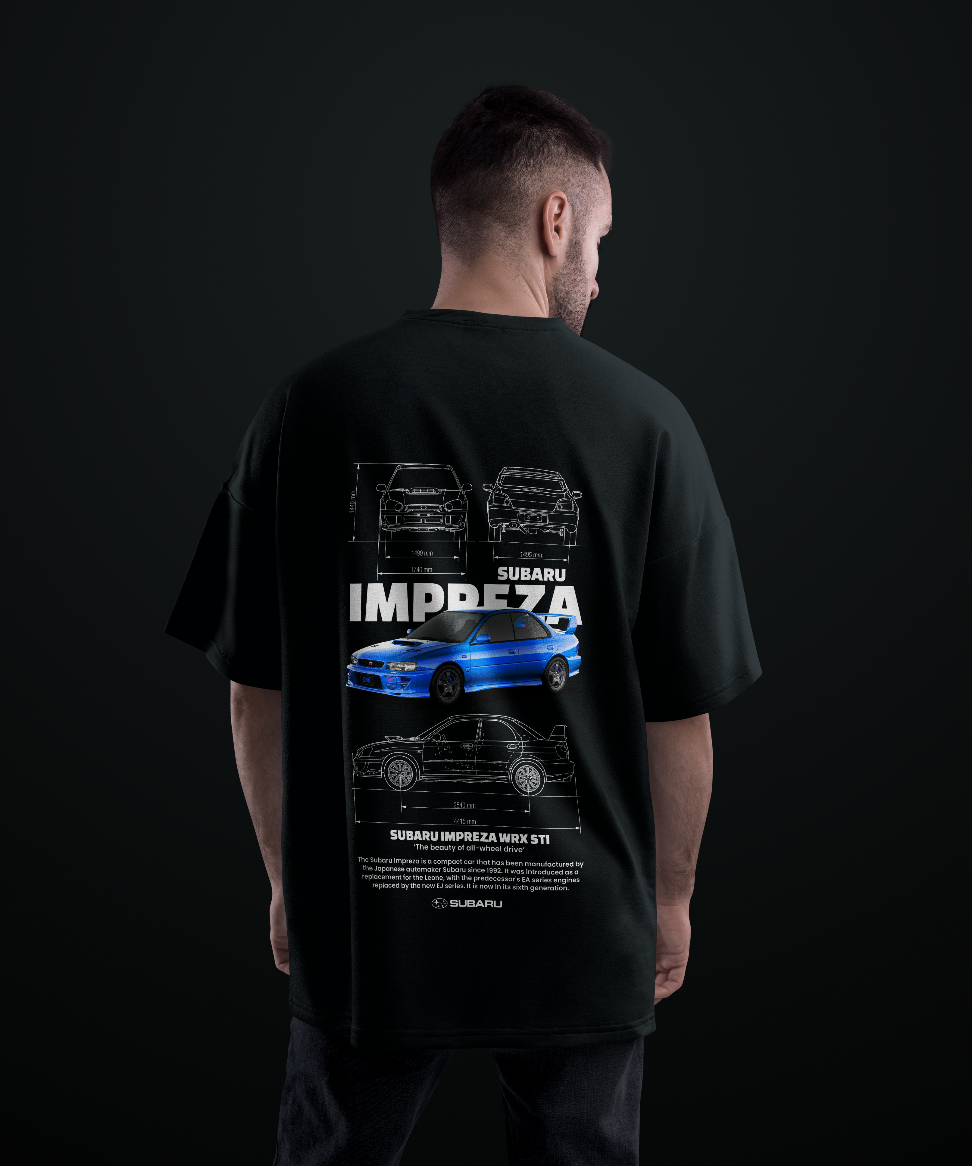 Camiseta Subaru Impresa WRX STI