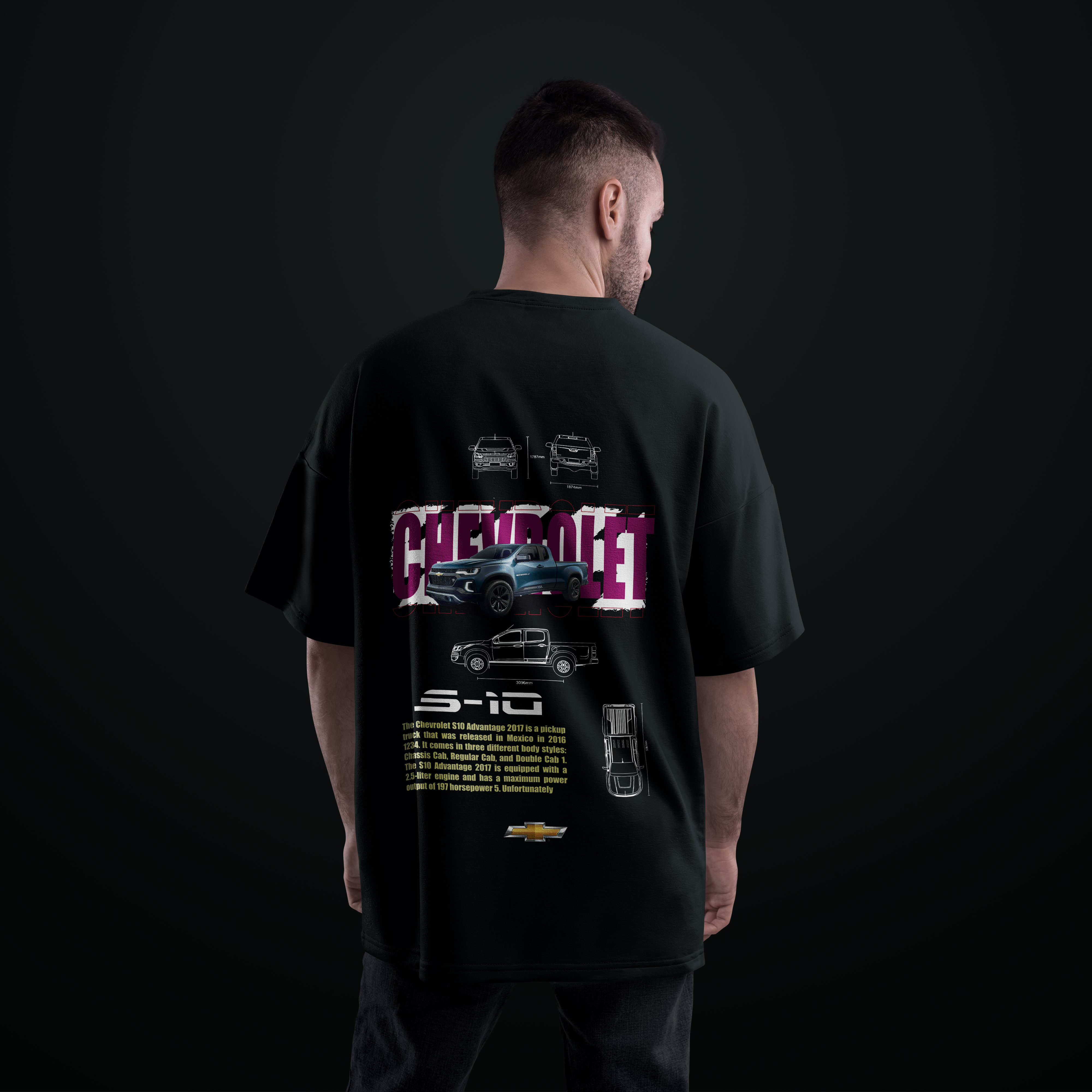 Camiseta Chevrolet S-10