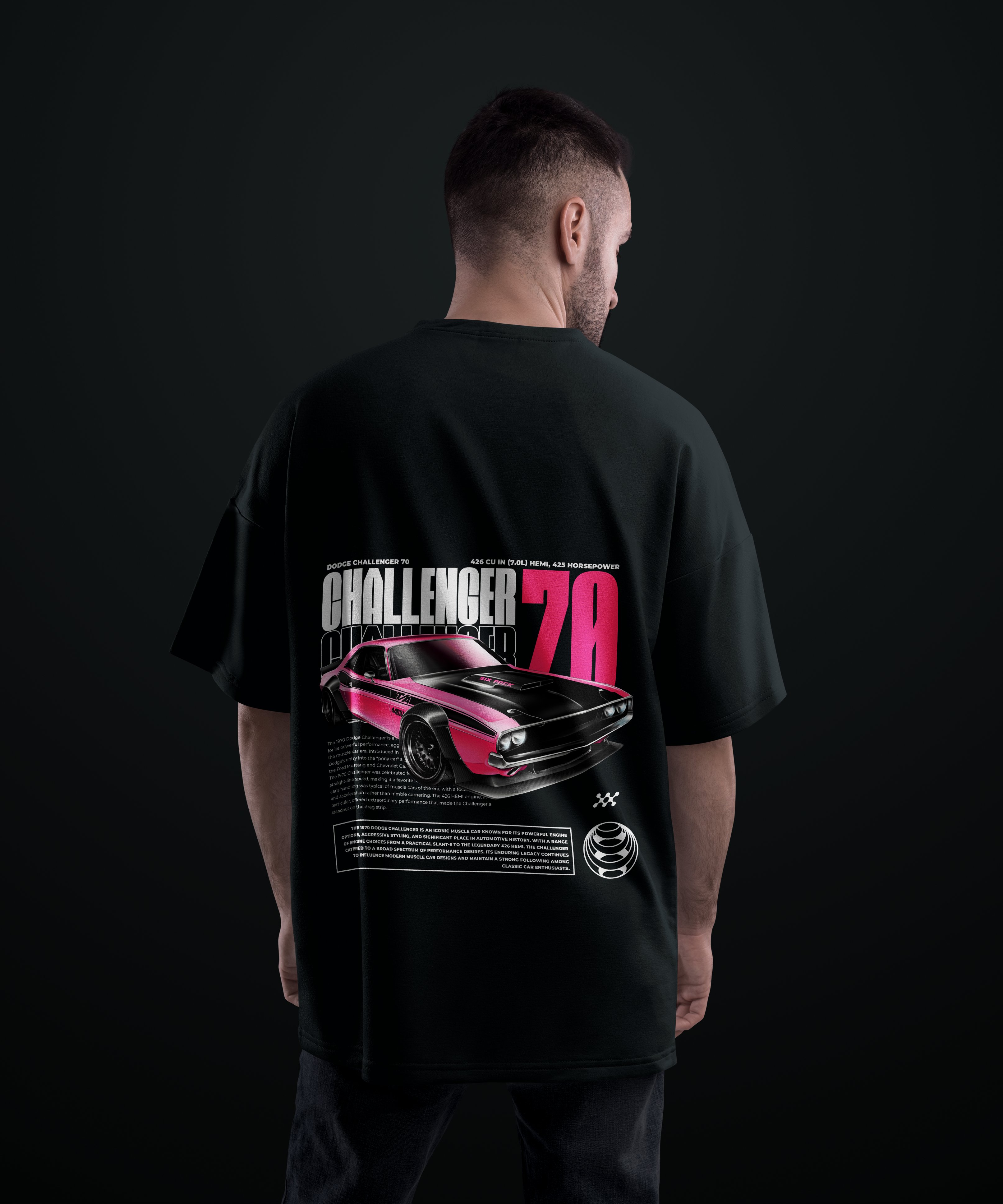 Camiseta Dodge Challenger 70