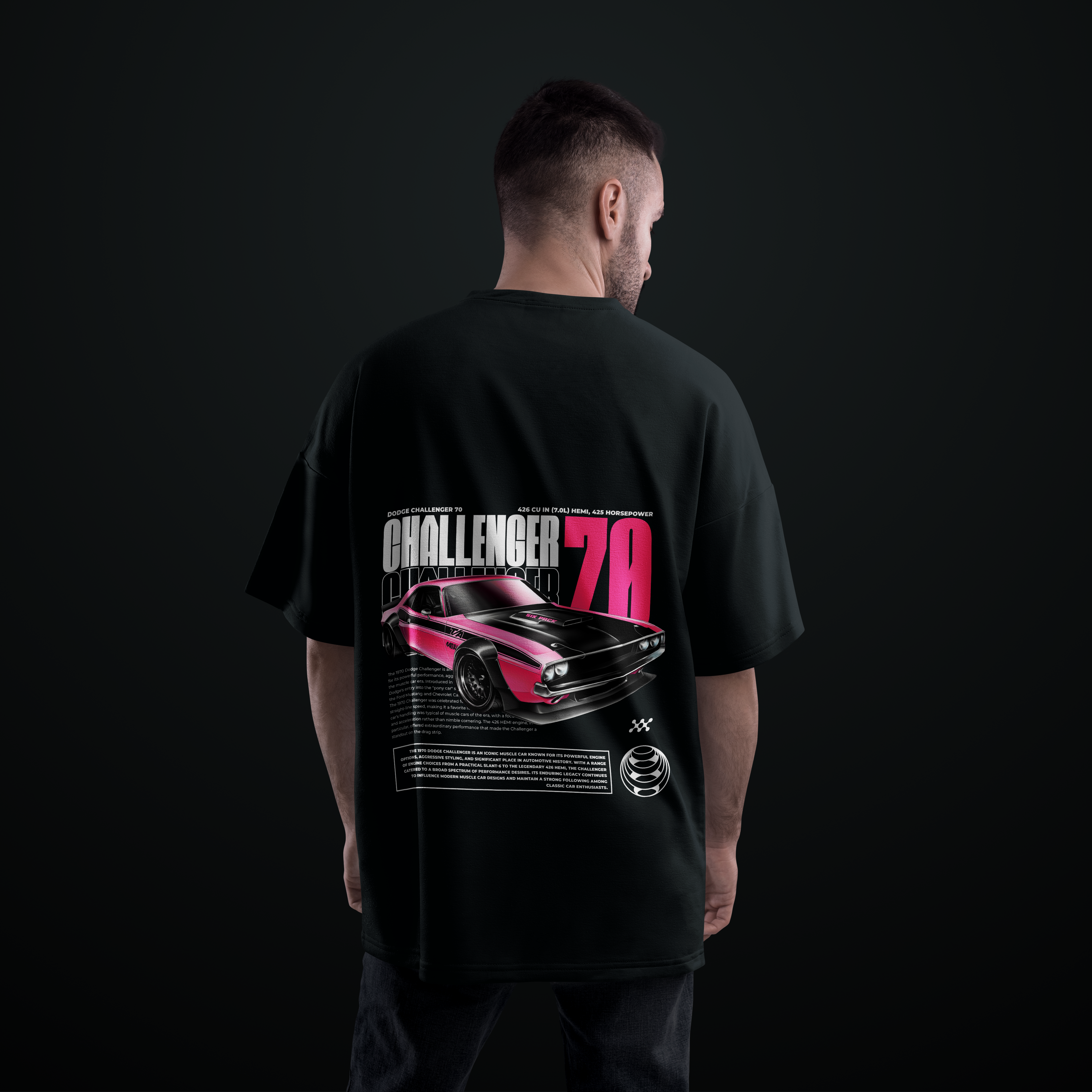 Camiseta Dodge Challenger 70