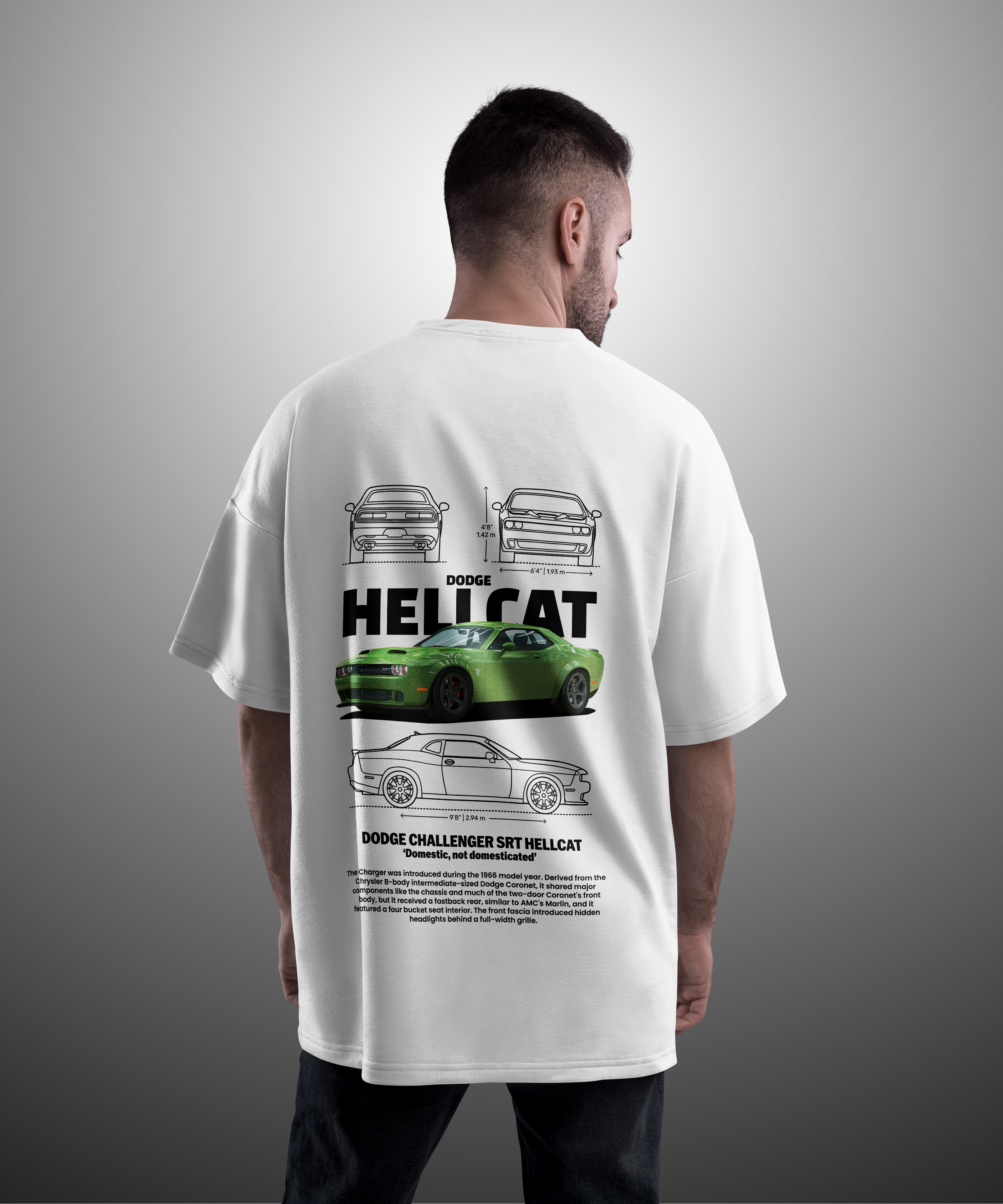 Camiseta Dodge Hellcat