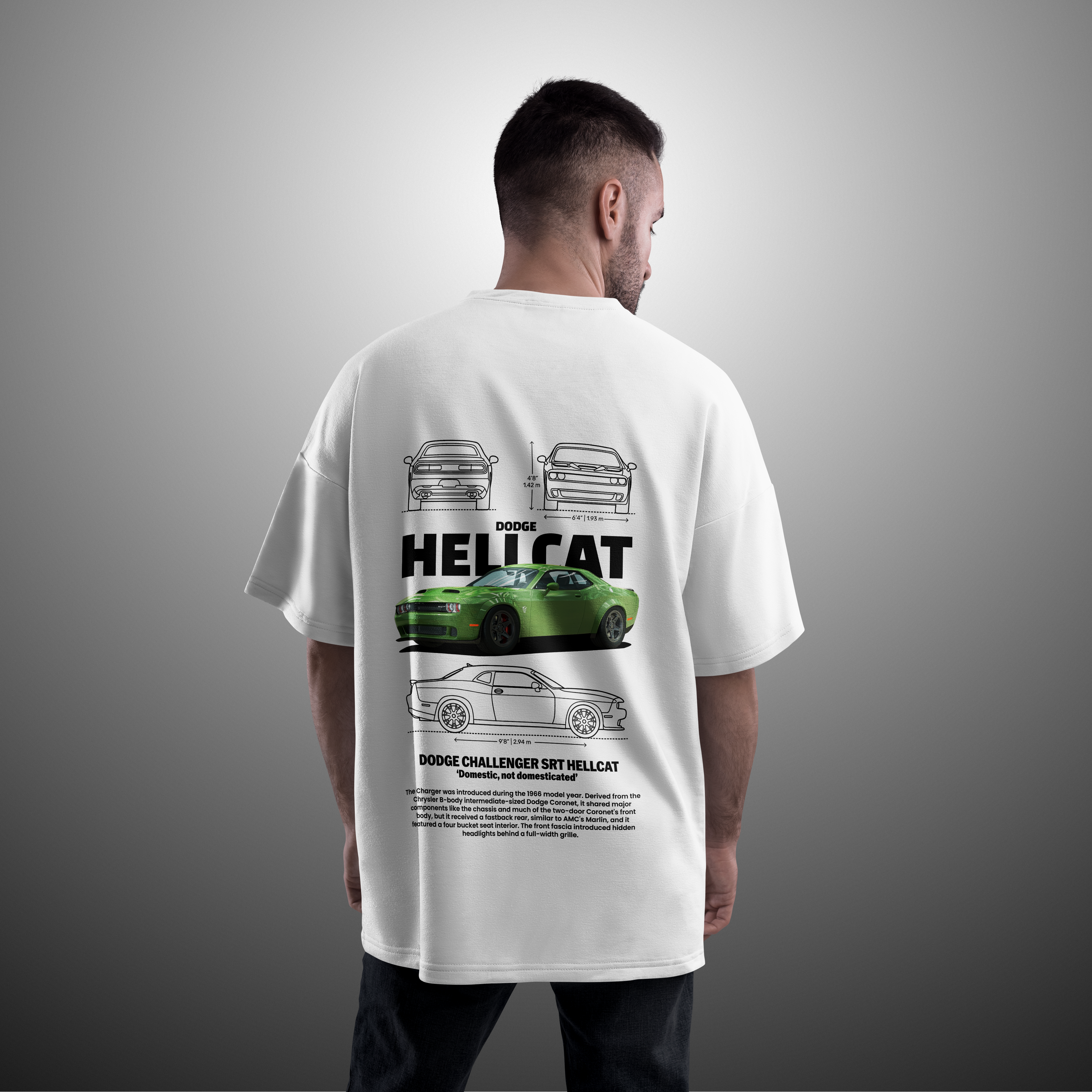 Camiseta Dodge Hellcat