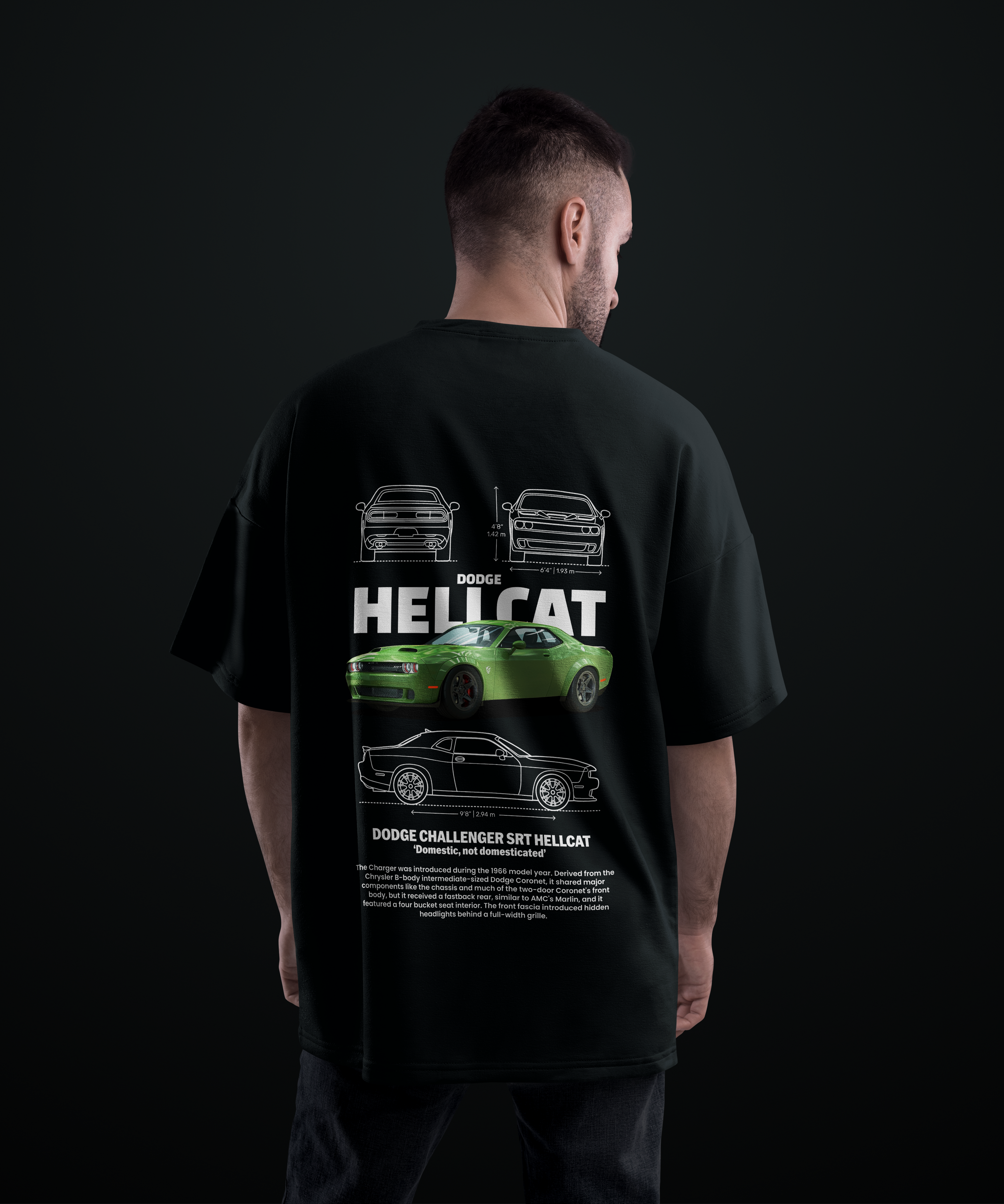 Camiseta Dodge Hellcat
