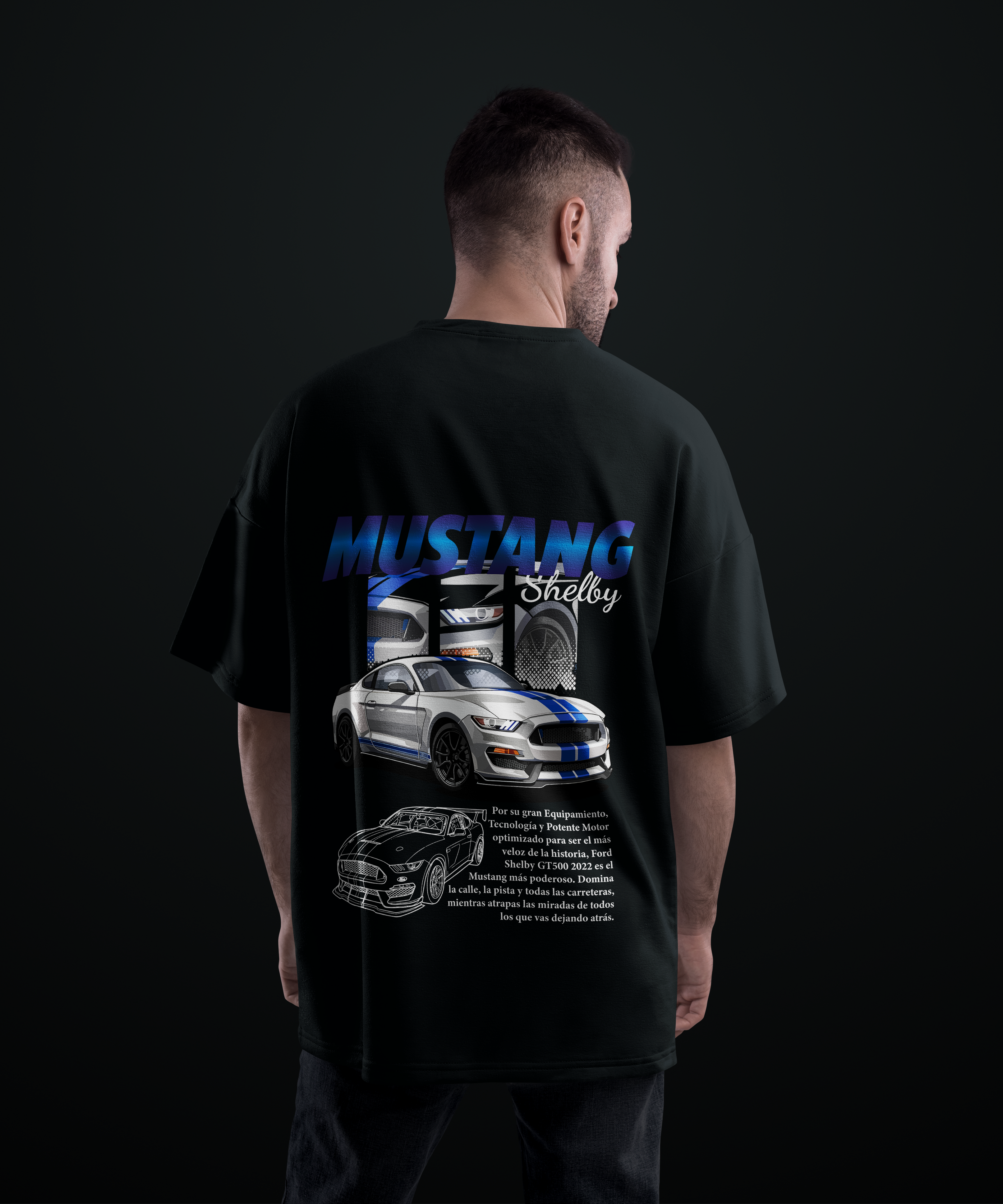 Camiseta Mustang Shelby