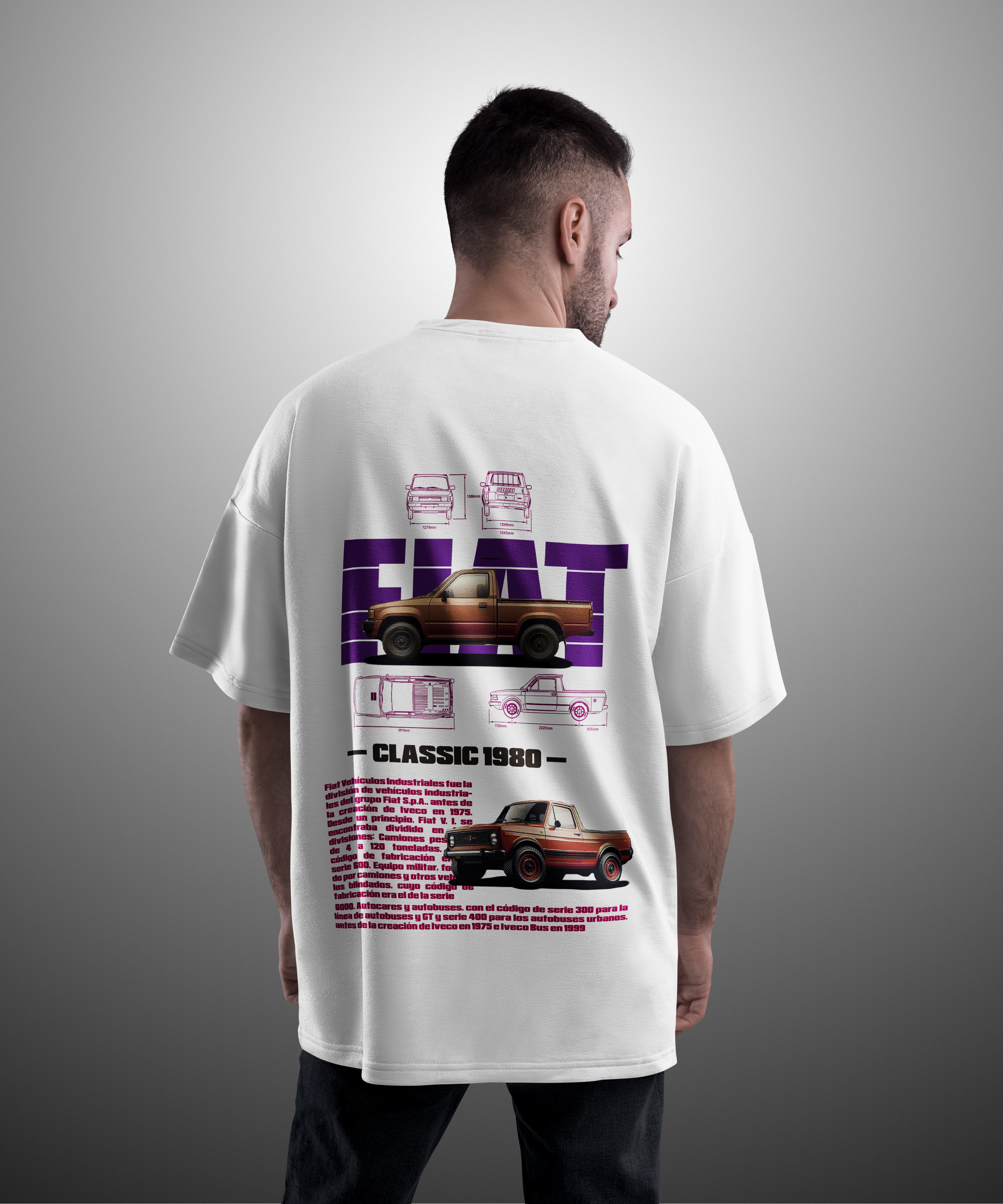 Camiseta Fiat Classic 1980