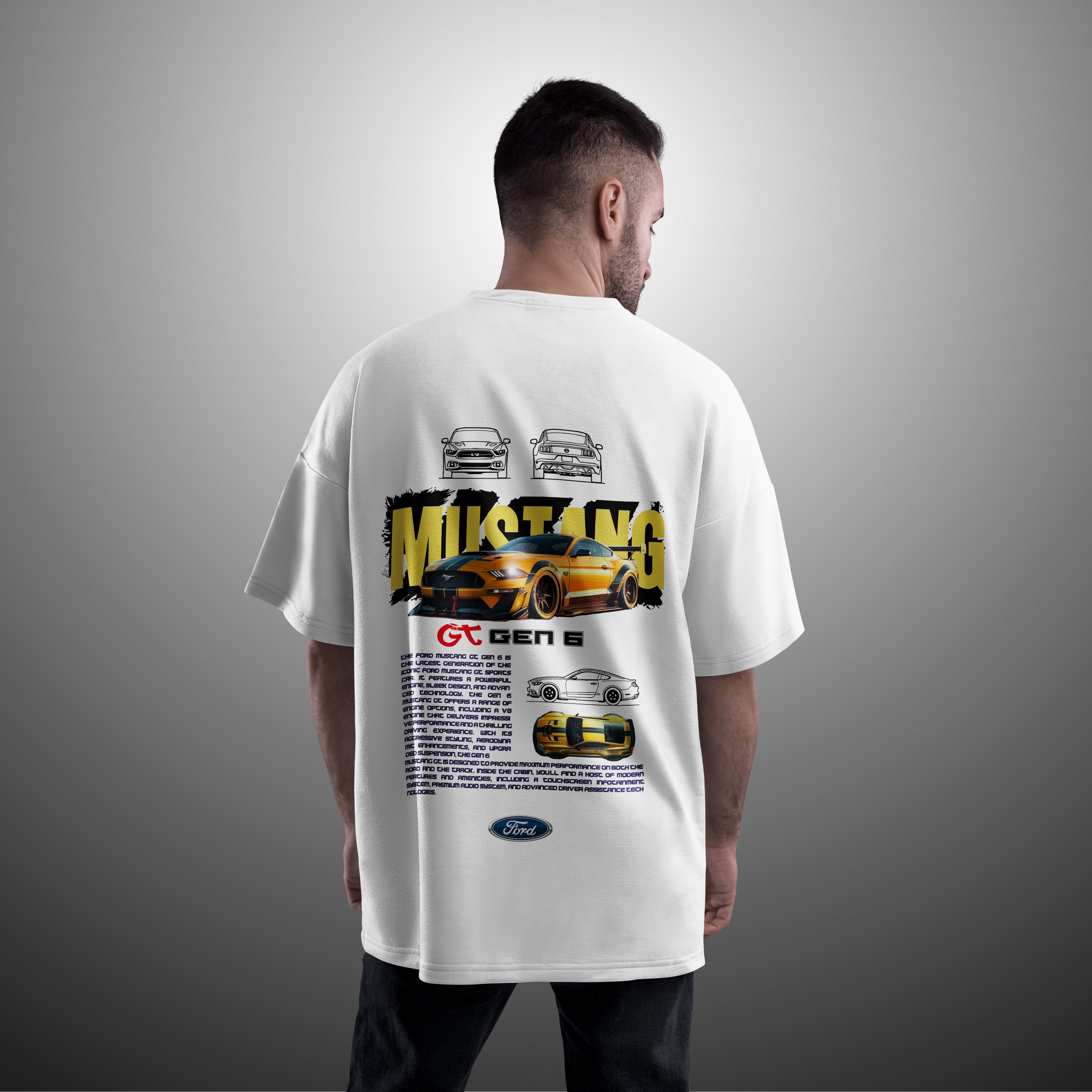 Camiseta Ford Mustang GT Gen 6