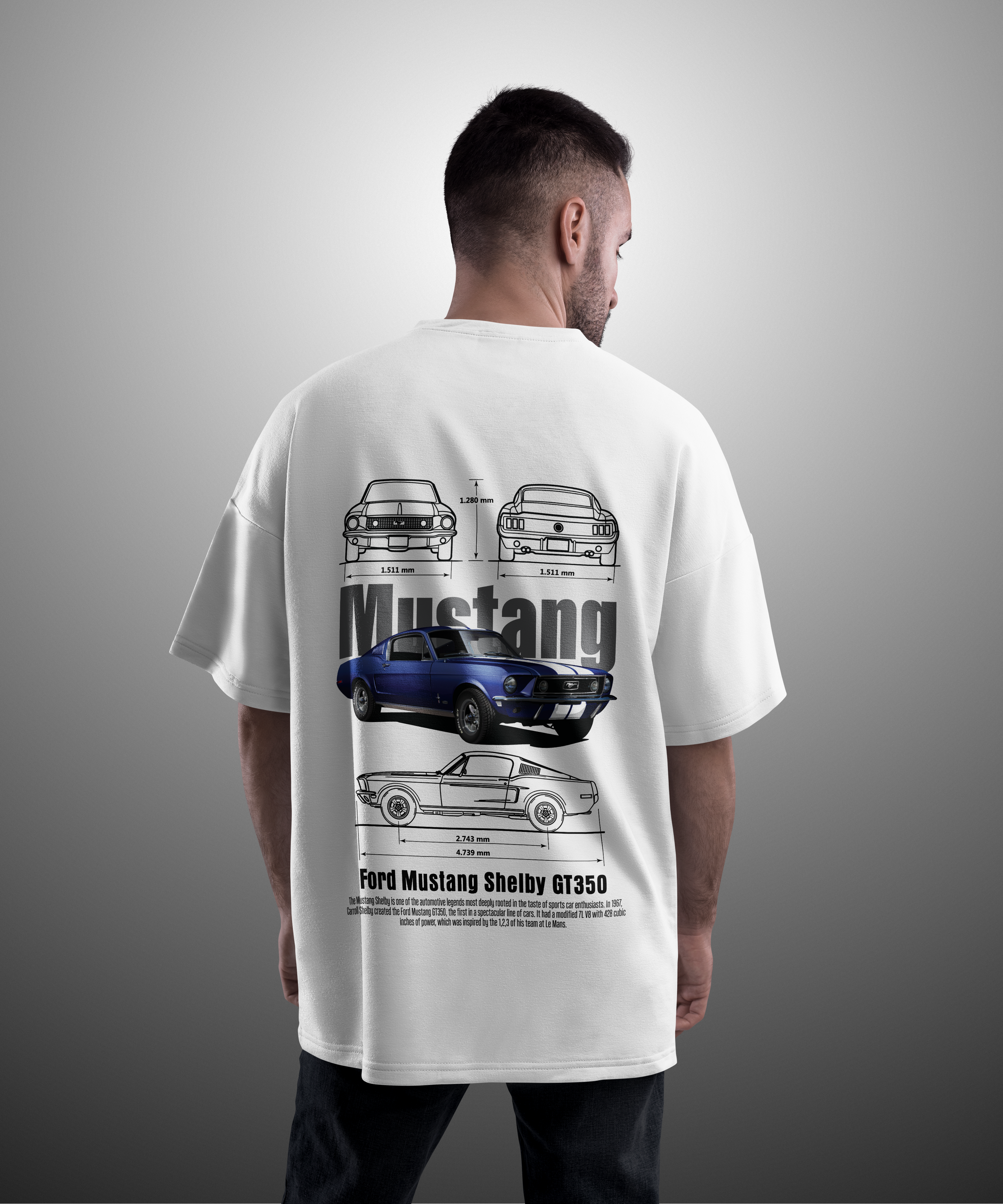 Camiseta Ford Mustang SHELBY GT 350