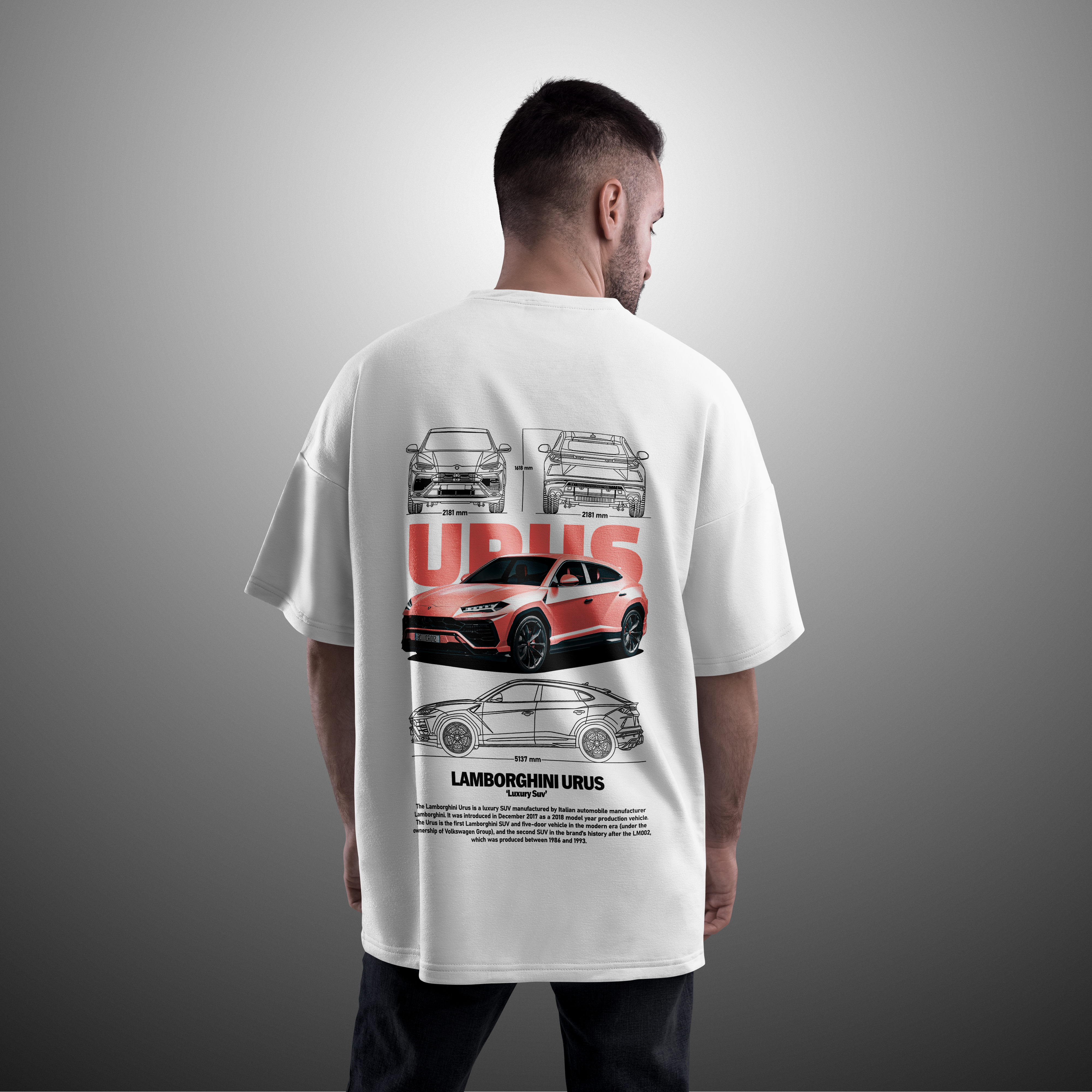 Camiseta Lamborghini Urus ¨Luxury Suv¨