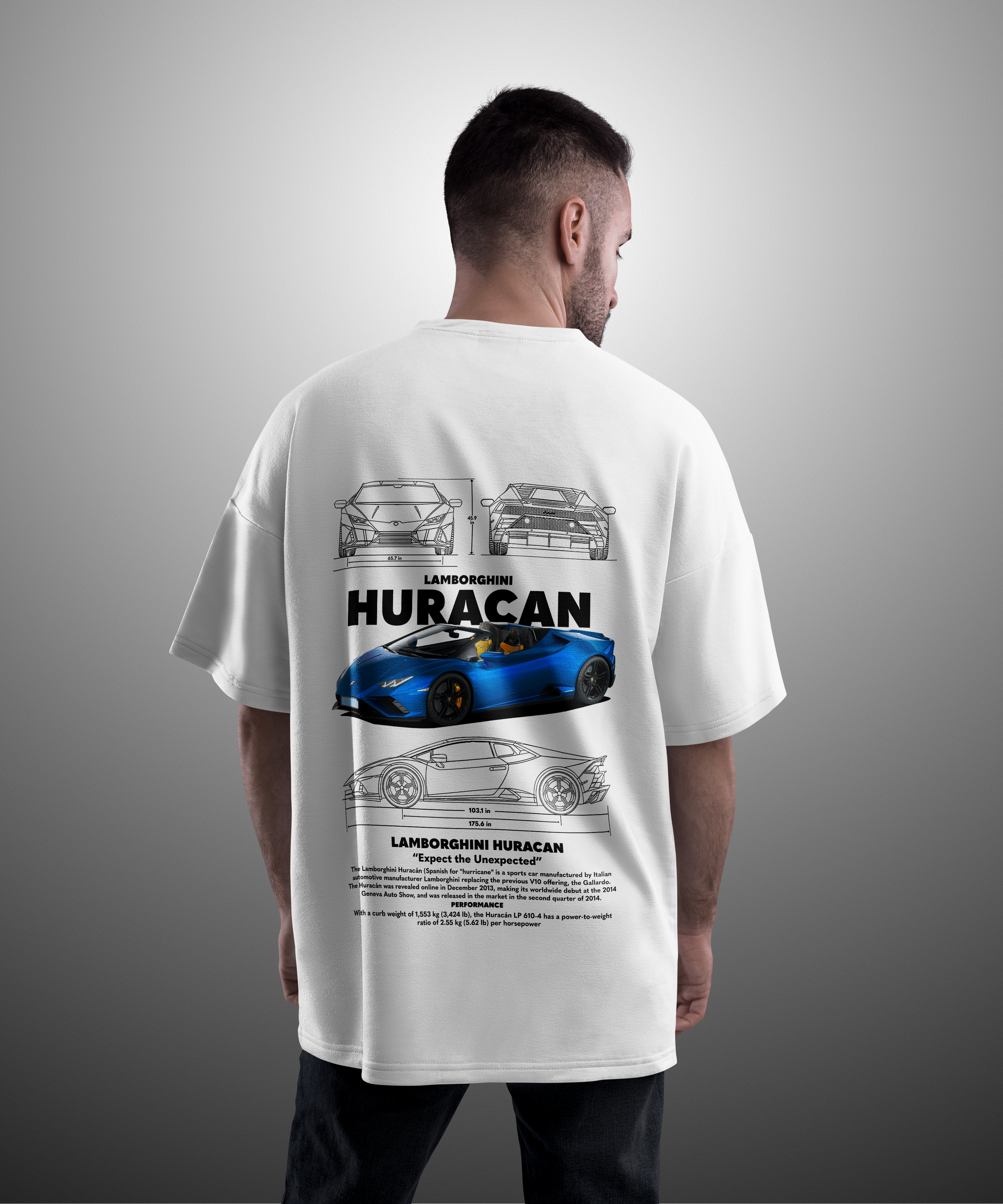 Camiseta Lamborghini Huracan
