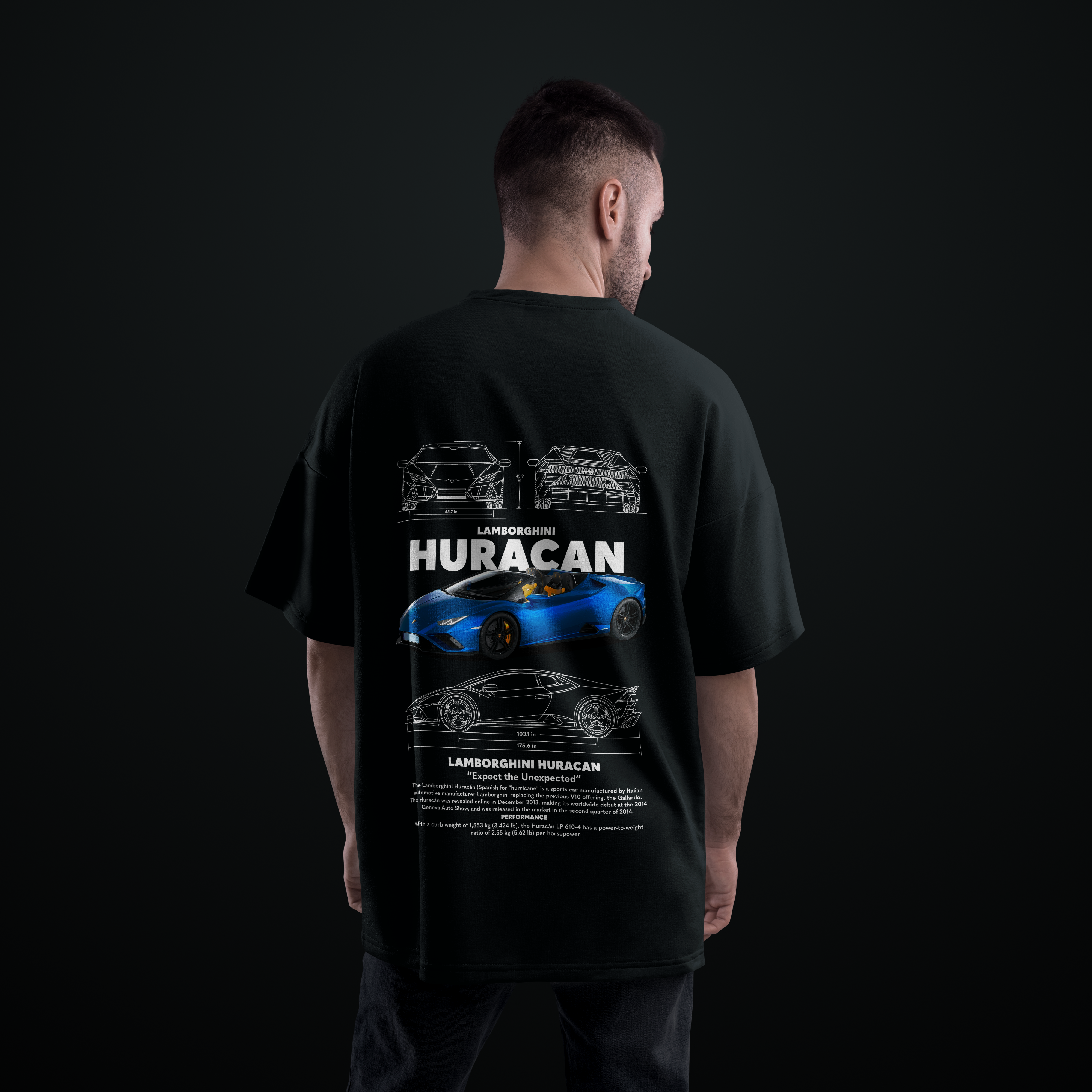 Camiseta Lamborghini Huracan