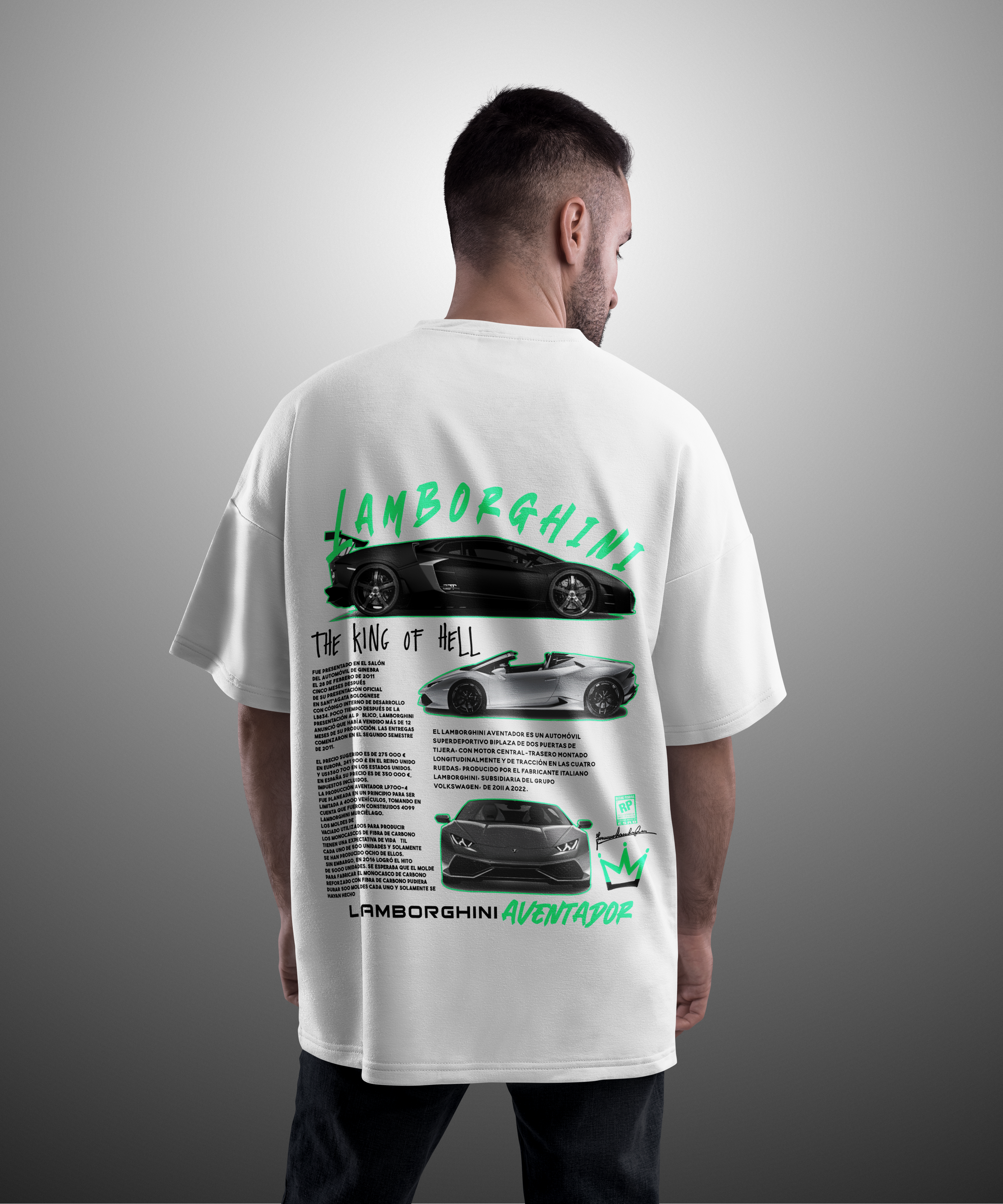 Camiseta Lamborghini Aventador