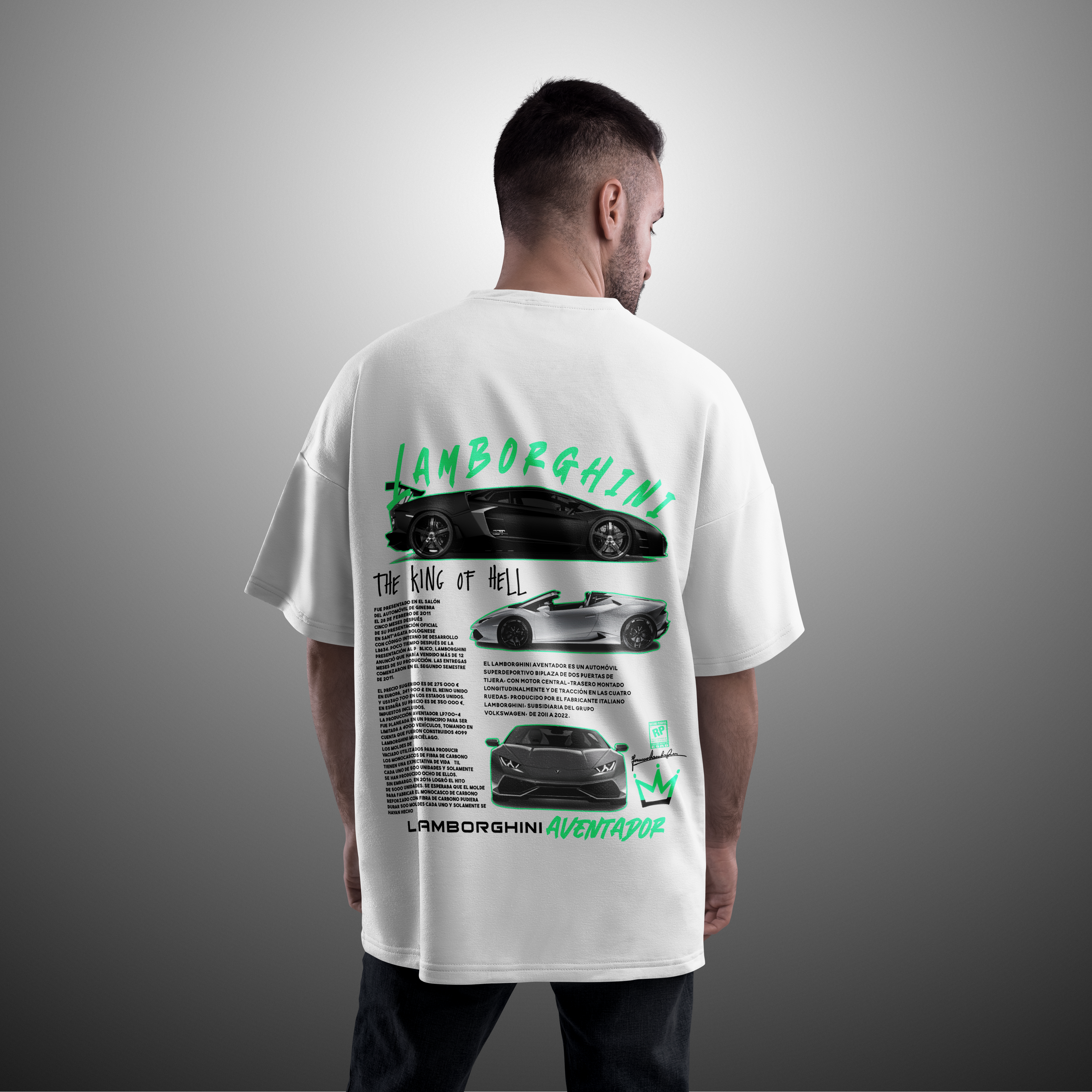 Camiseta Lamborghini Aventador