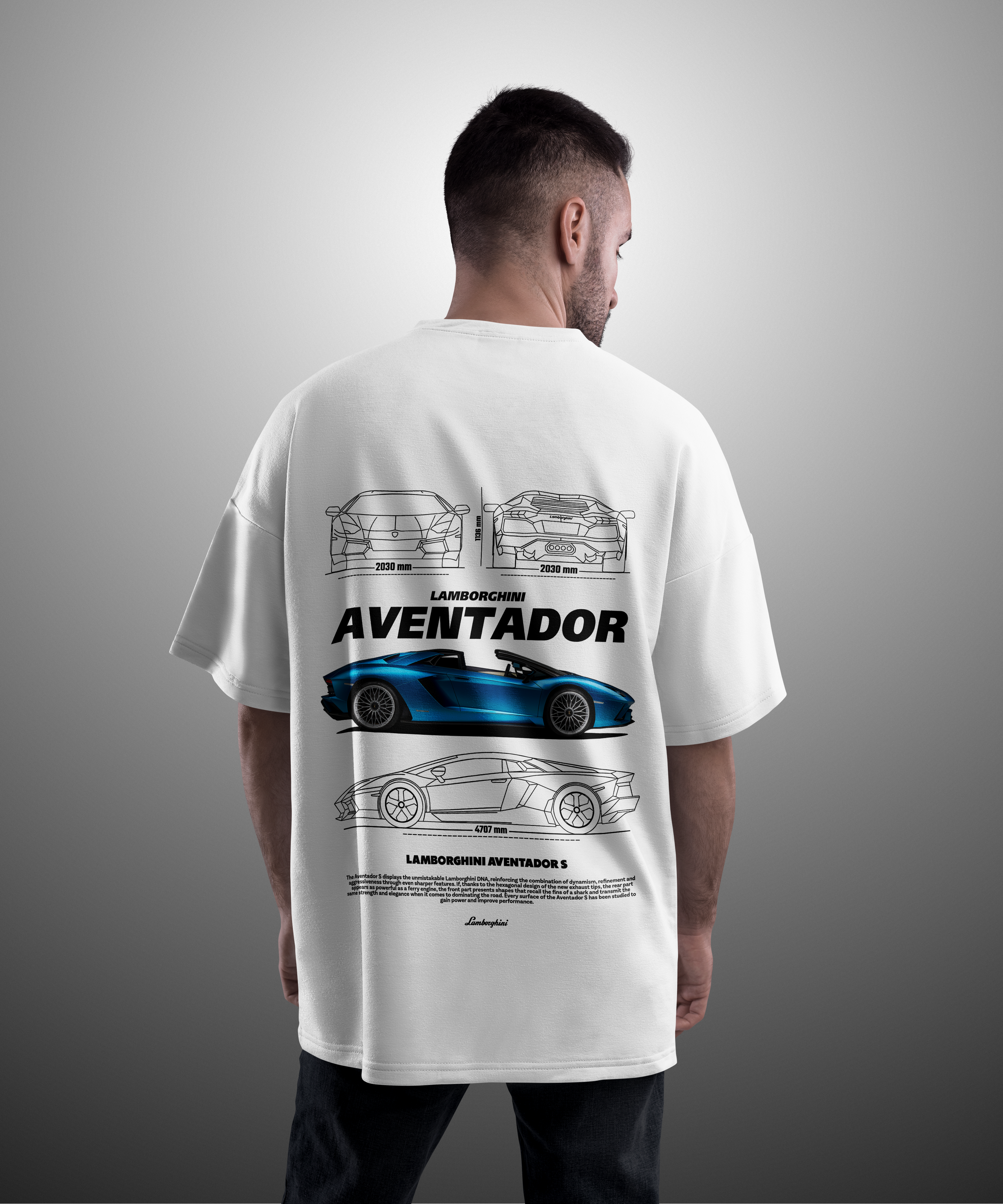 Camiseta Lamborghini Aventador
