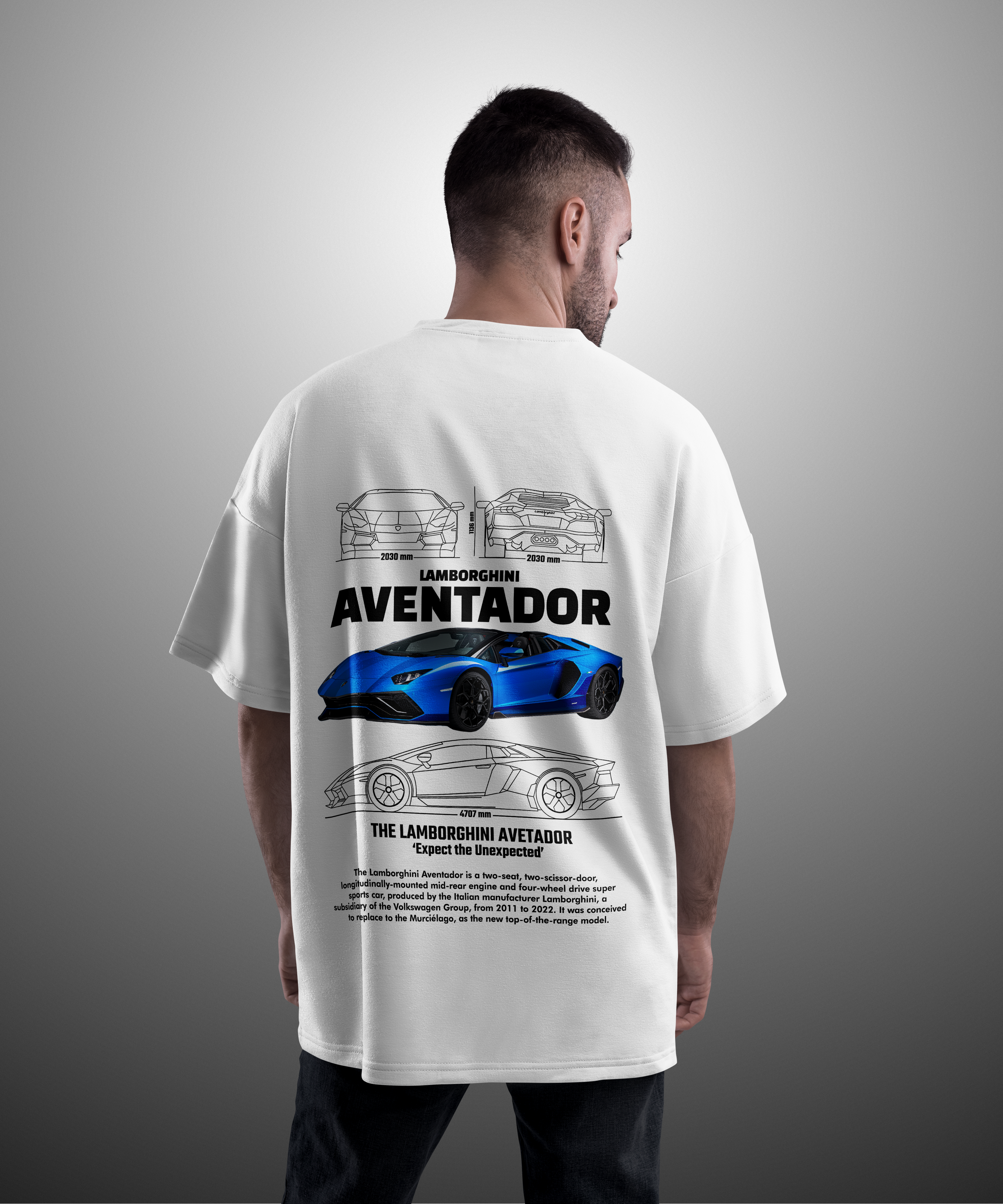 Camiseta Lamborghini Aventador
