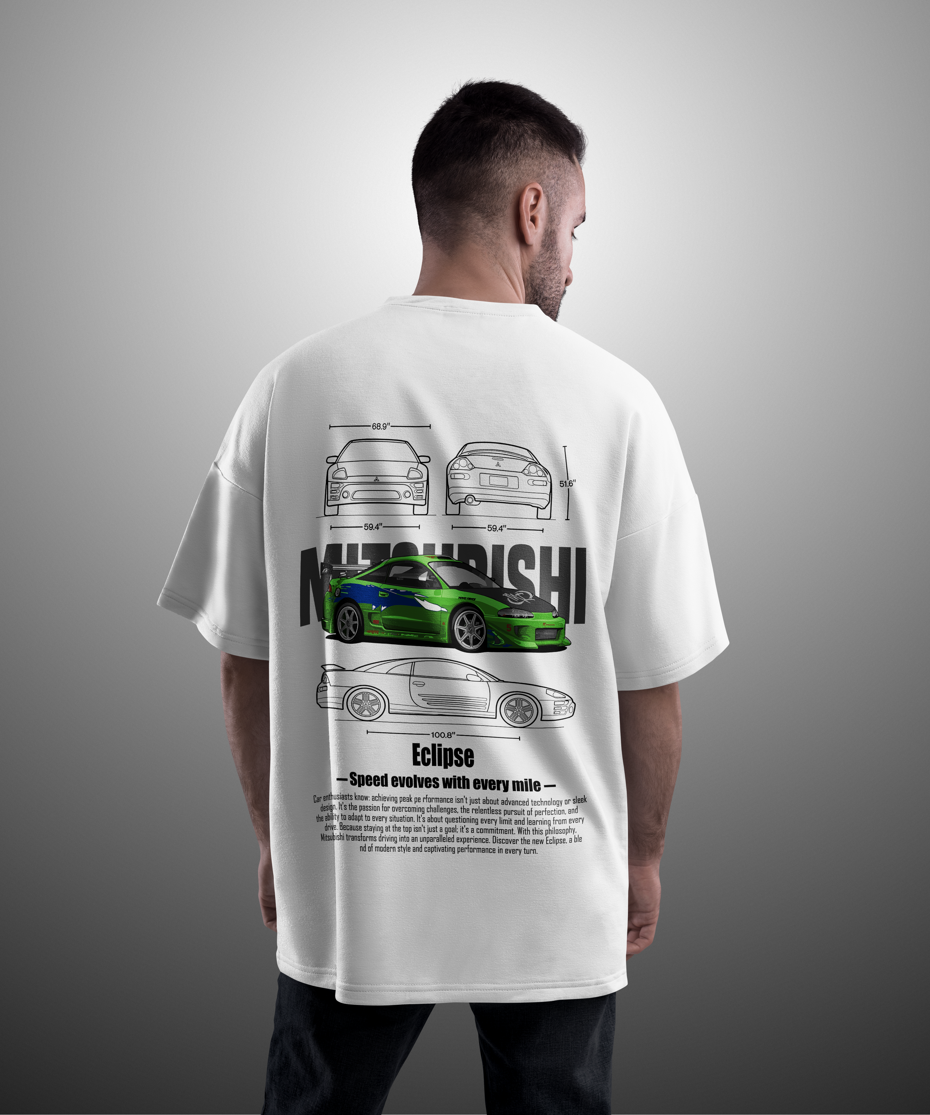 Camiseta  Mitsubishi Eclipse