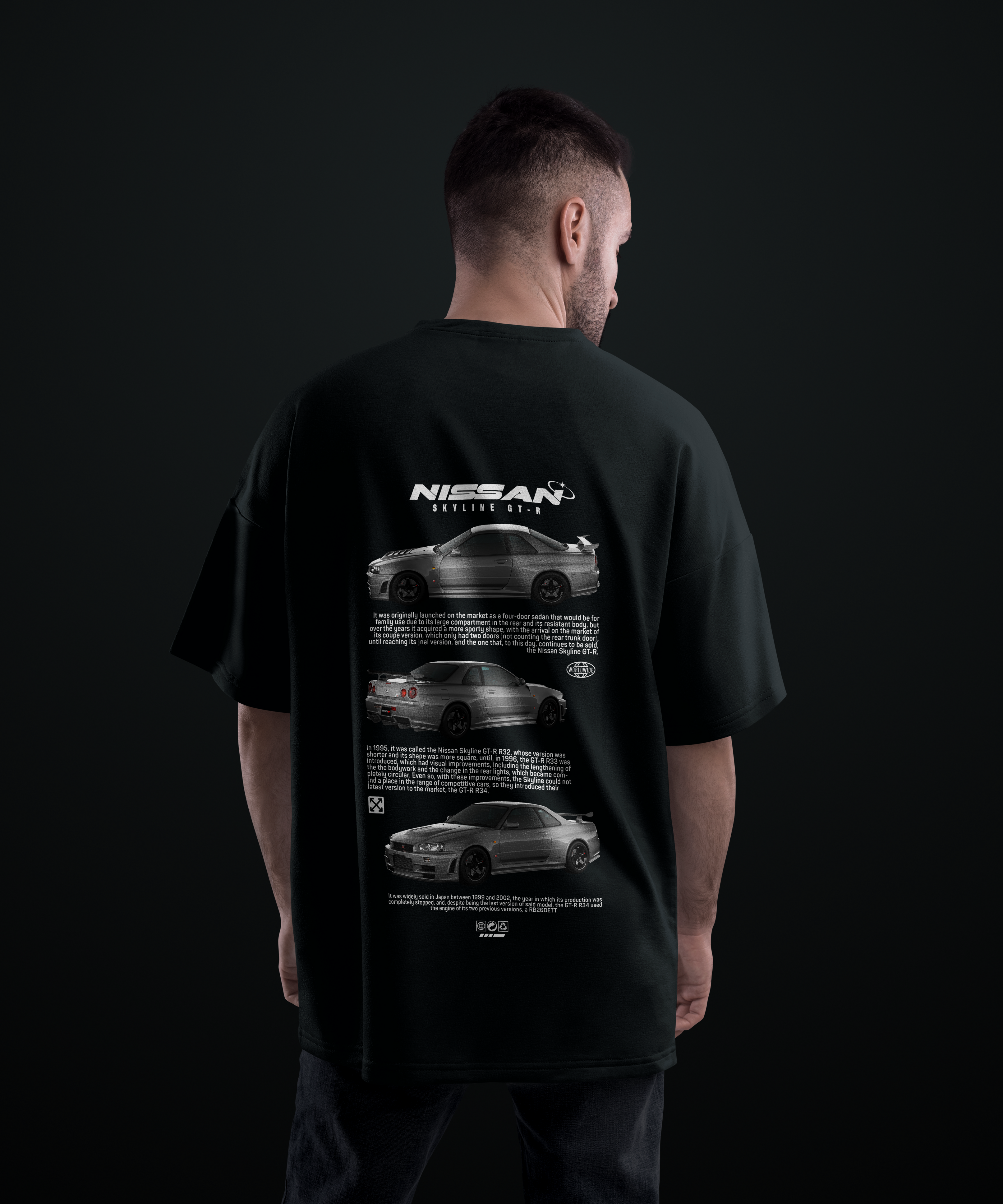 Camiseta Nissan Skyline GTR